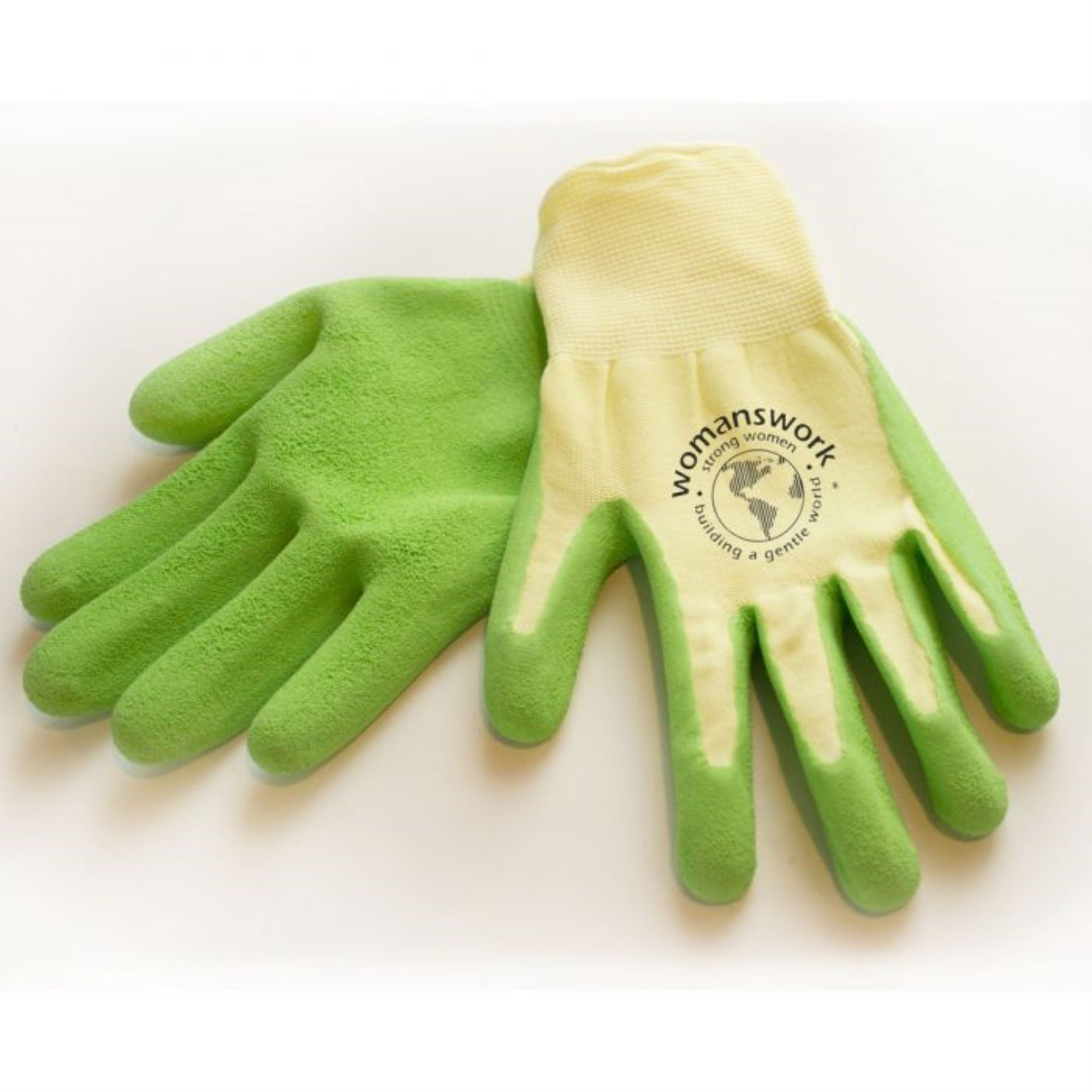 Womanswork Gardening Protective Weeding Glove, Green, Small