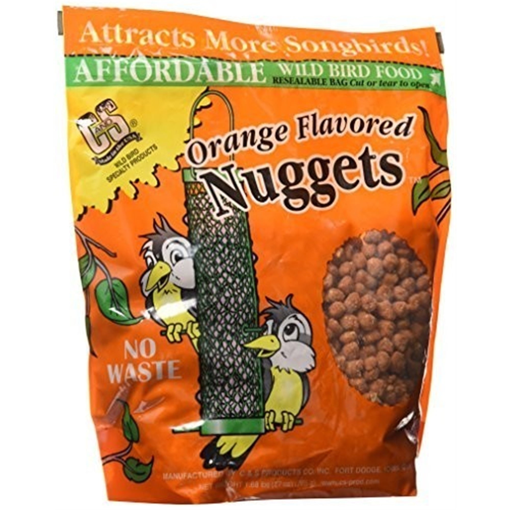 C & S No Waste Nuggets, 27 Ounce - Orange Flavored