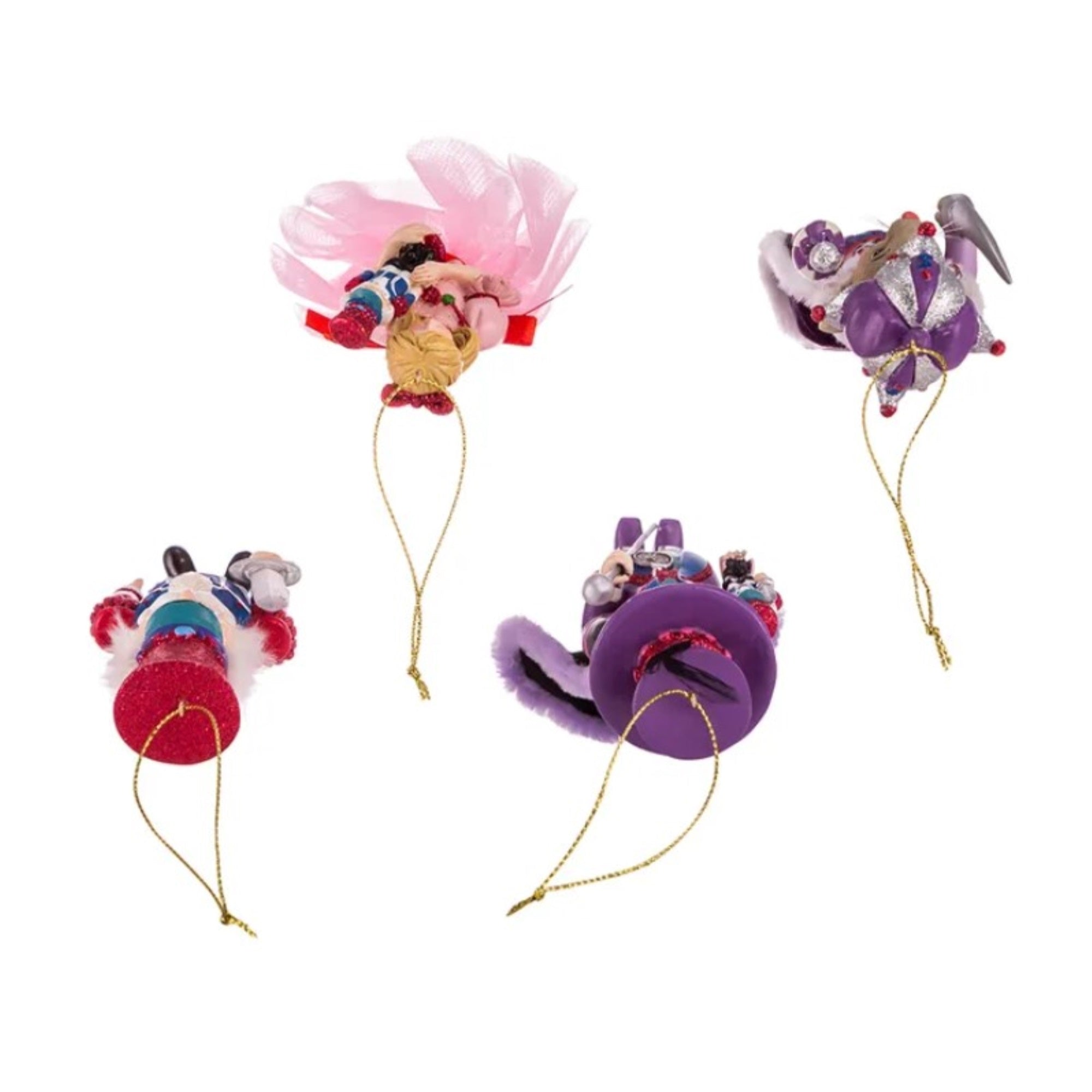 Kurt Adler Ornament For Christmas Tree, Nutcracker Suite (4 piece set)
