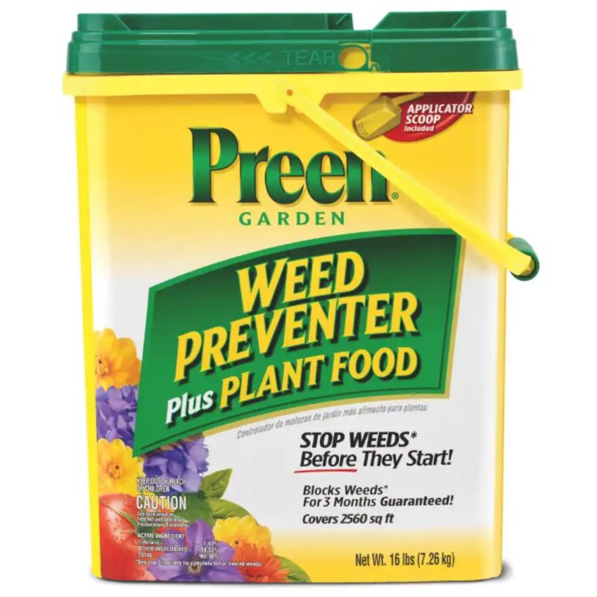 Preen Garden Weed Preventer Plus Plant Food, 16Lb