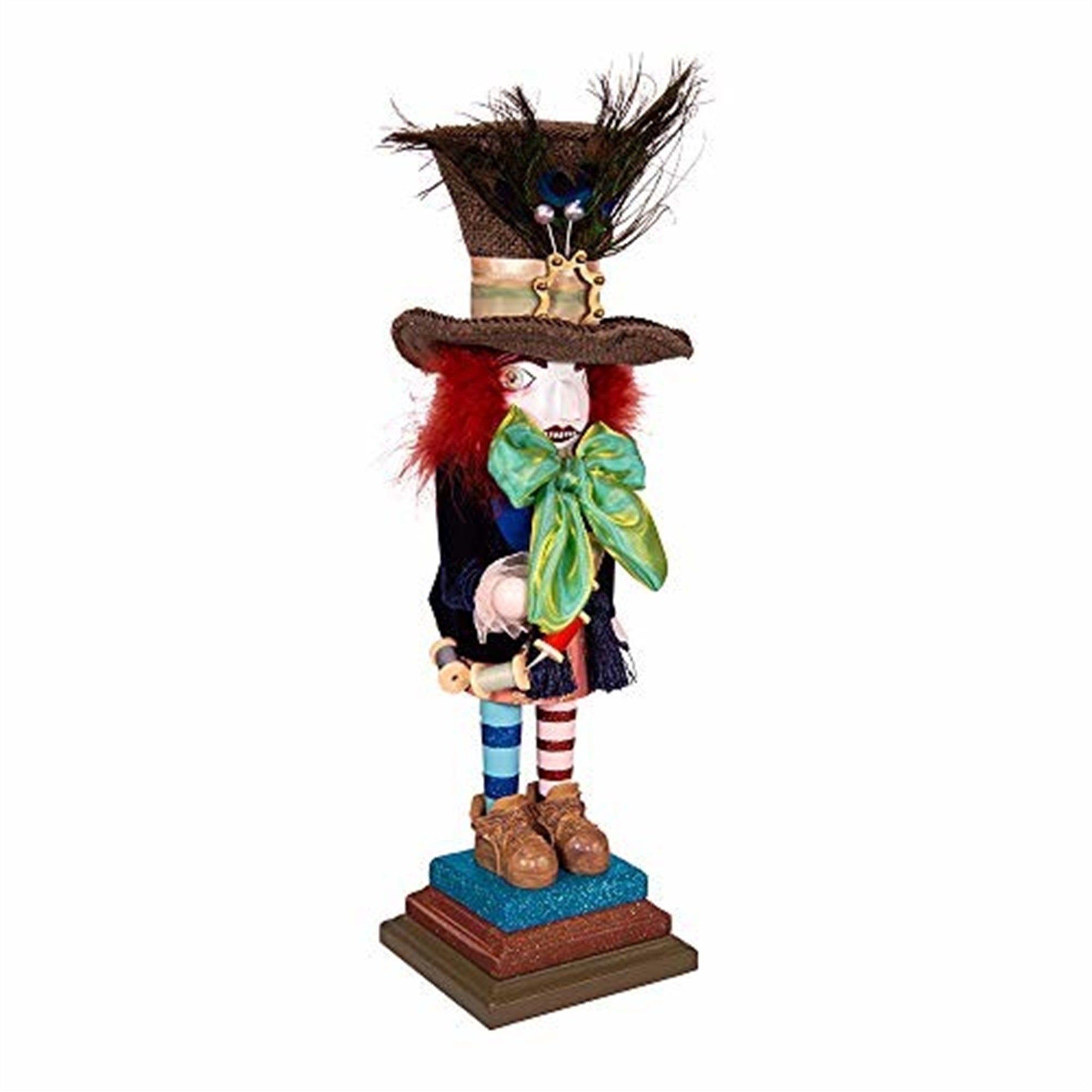 Kurt Adler Hollywood Nutcrackers, Mad Hatter Nutcracker, 18"