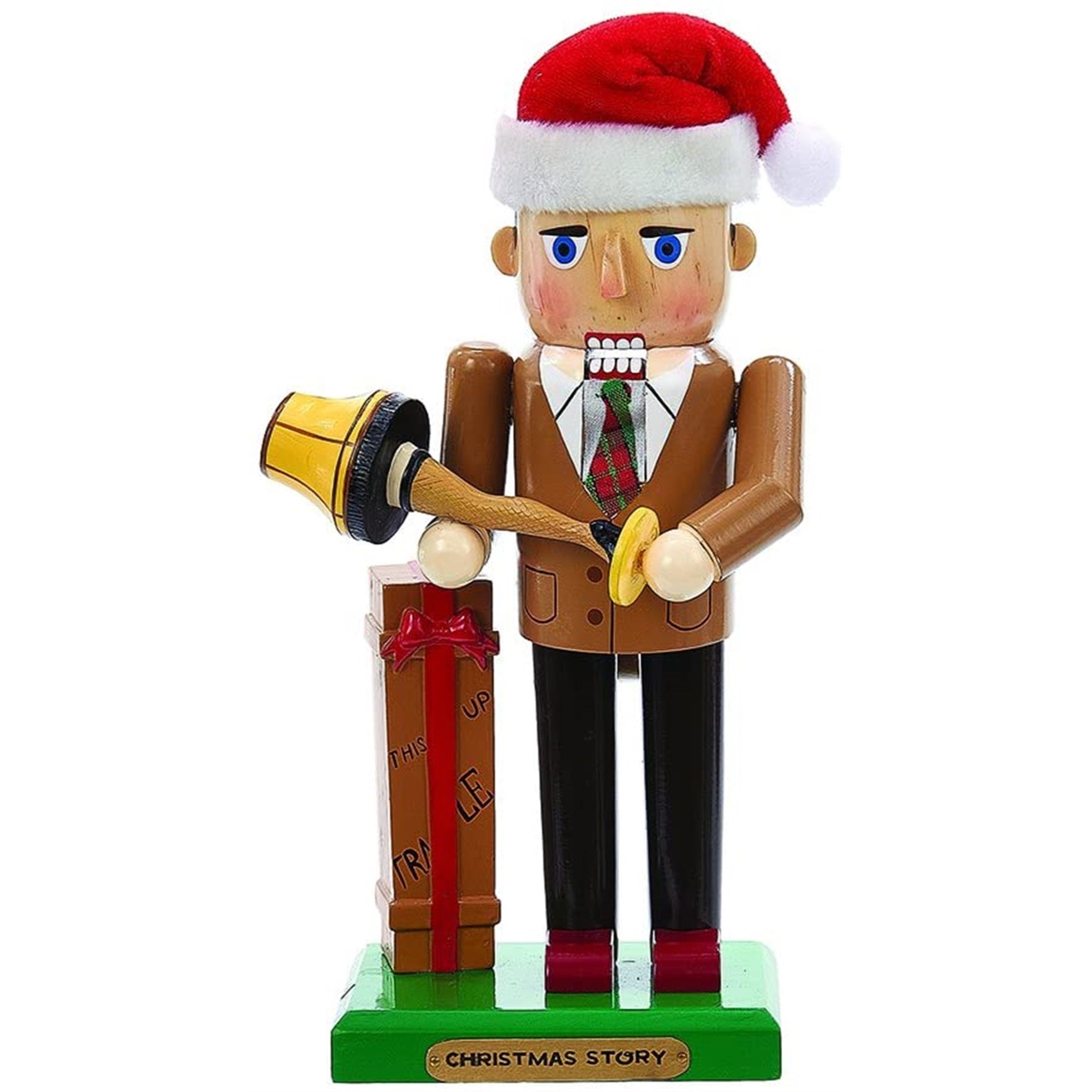 Kurt Adler A Christmas Story, Mr. Parker with Leg Lamp Nutcracker, 11"