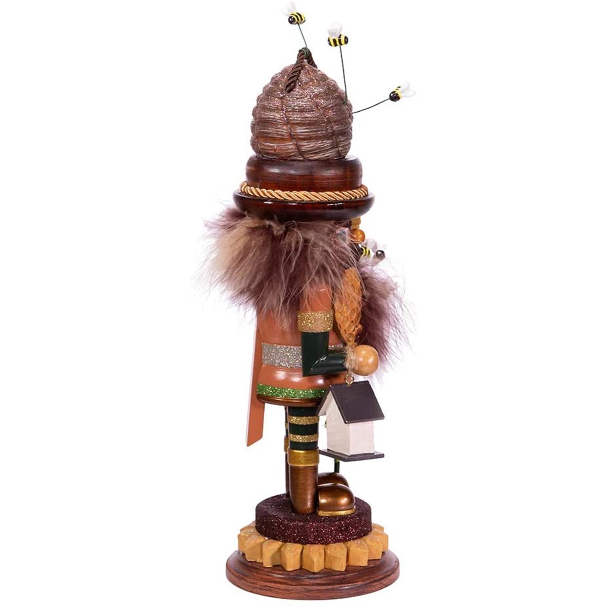 Kurt Adler Hollywood Nutcrackers, Bee Keeper Nutcracker, 15"