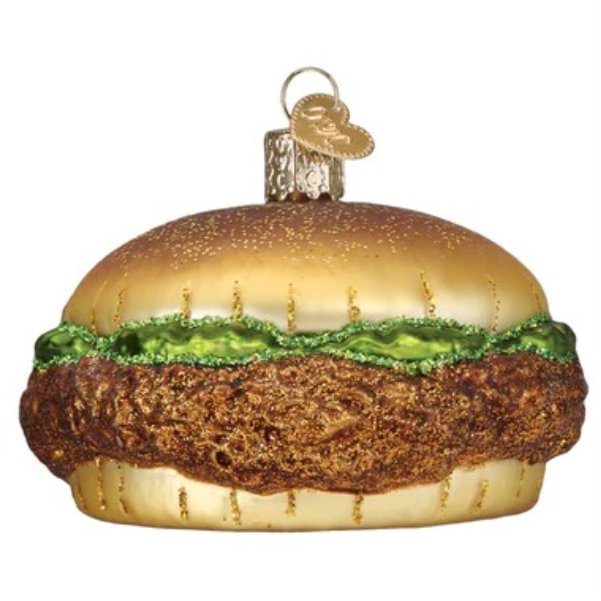 Old World Christmas Blown Glass Christmas Ornaments, Chicken Sandwich