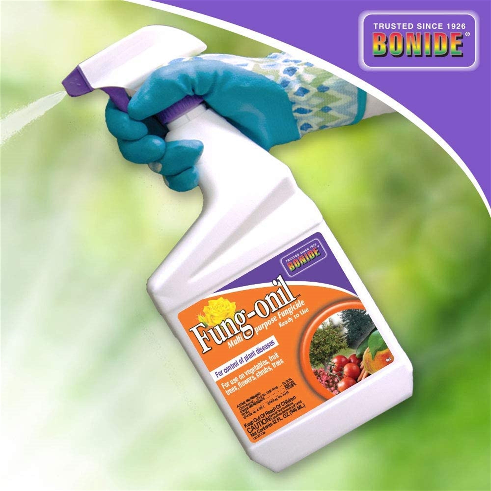 Bonide Fungal Disease Control, Fung-onil Multi-Purpose RTU Fungicide (32 oz.)