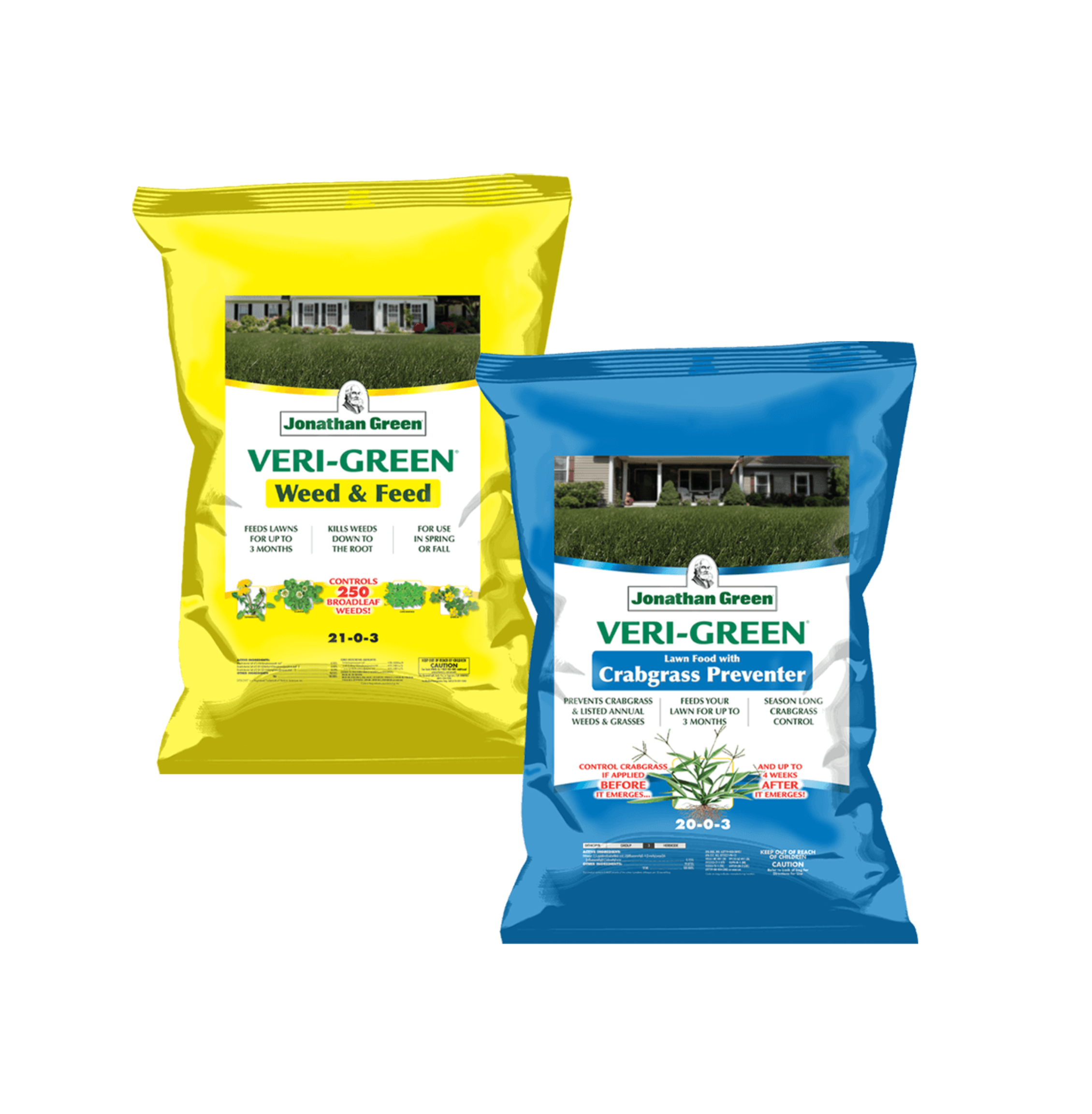 Jonathan Green Lawn Fertilizer and Weed Control Bundle - 5,000 sq ft