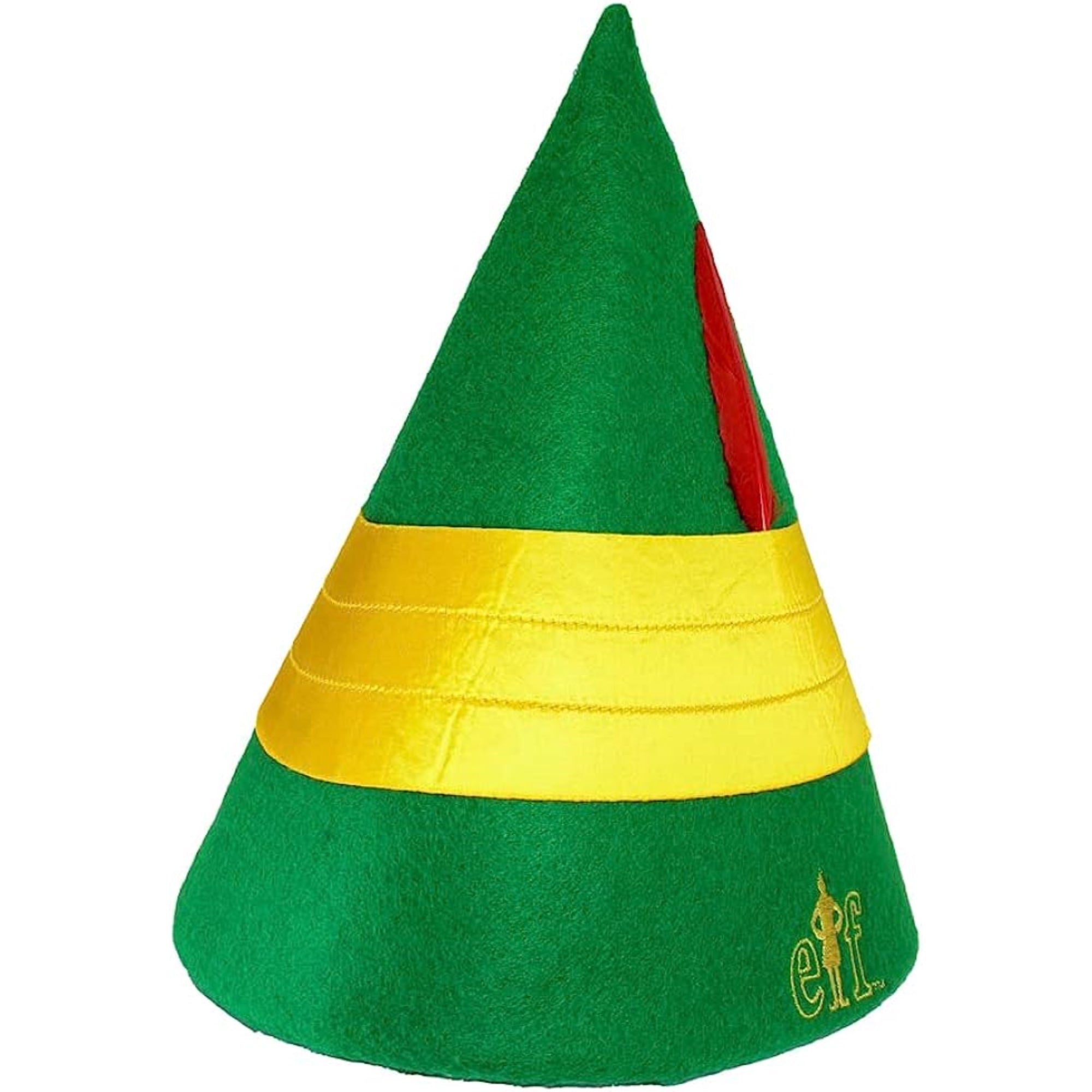 Kurt Adler Elf the Movie Santa Christmas Costume Polyester Hat, Green, 11-Inch