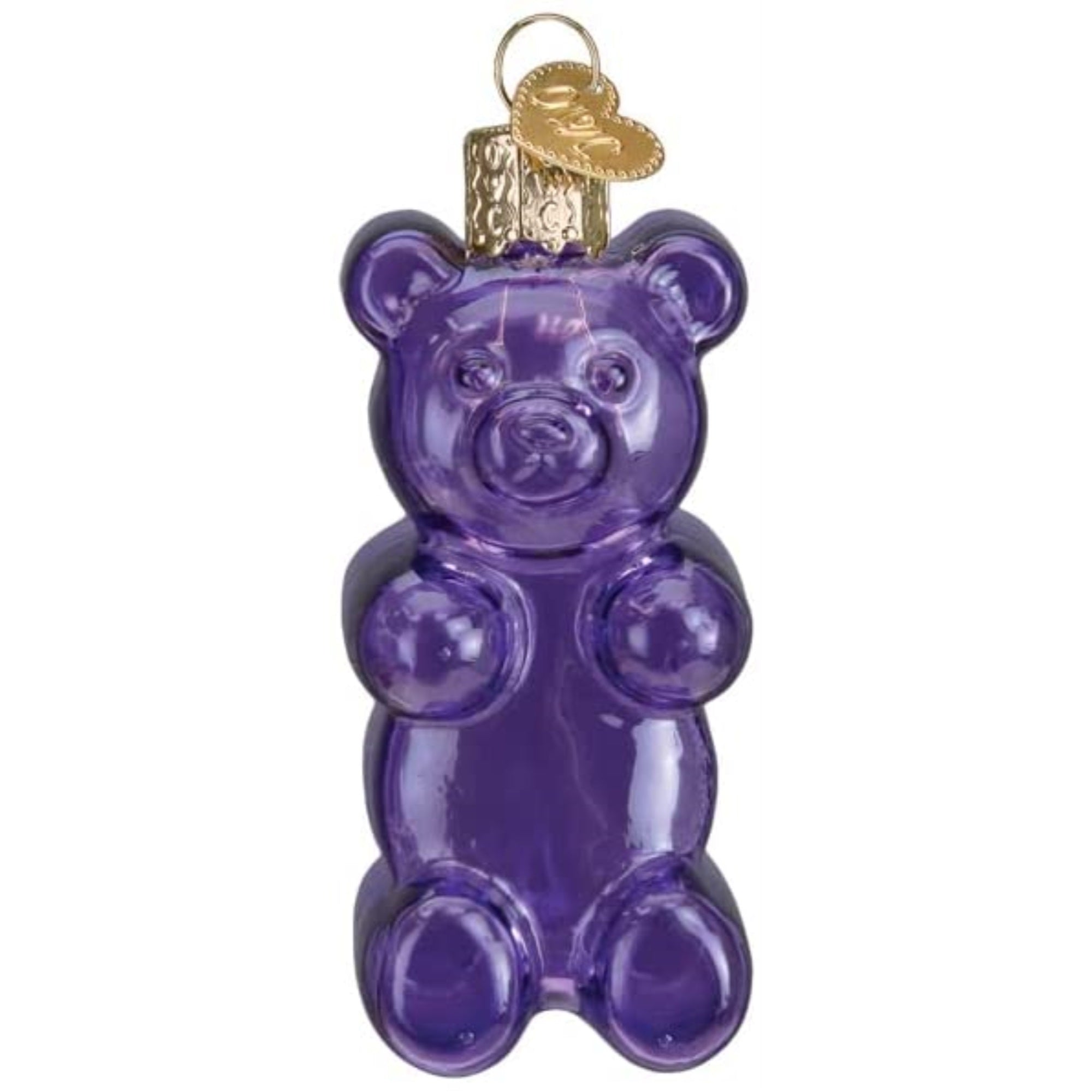 Old World Christmas Jelly Bear Set Glass Blown Ornament for Christmas Tree