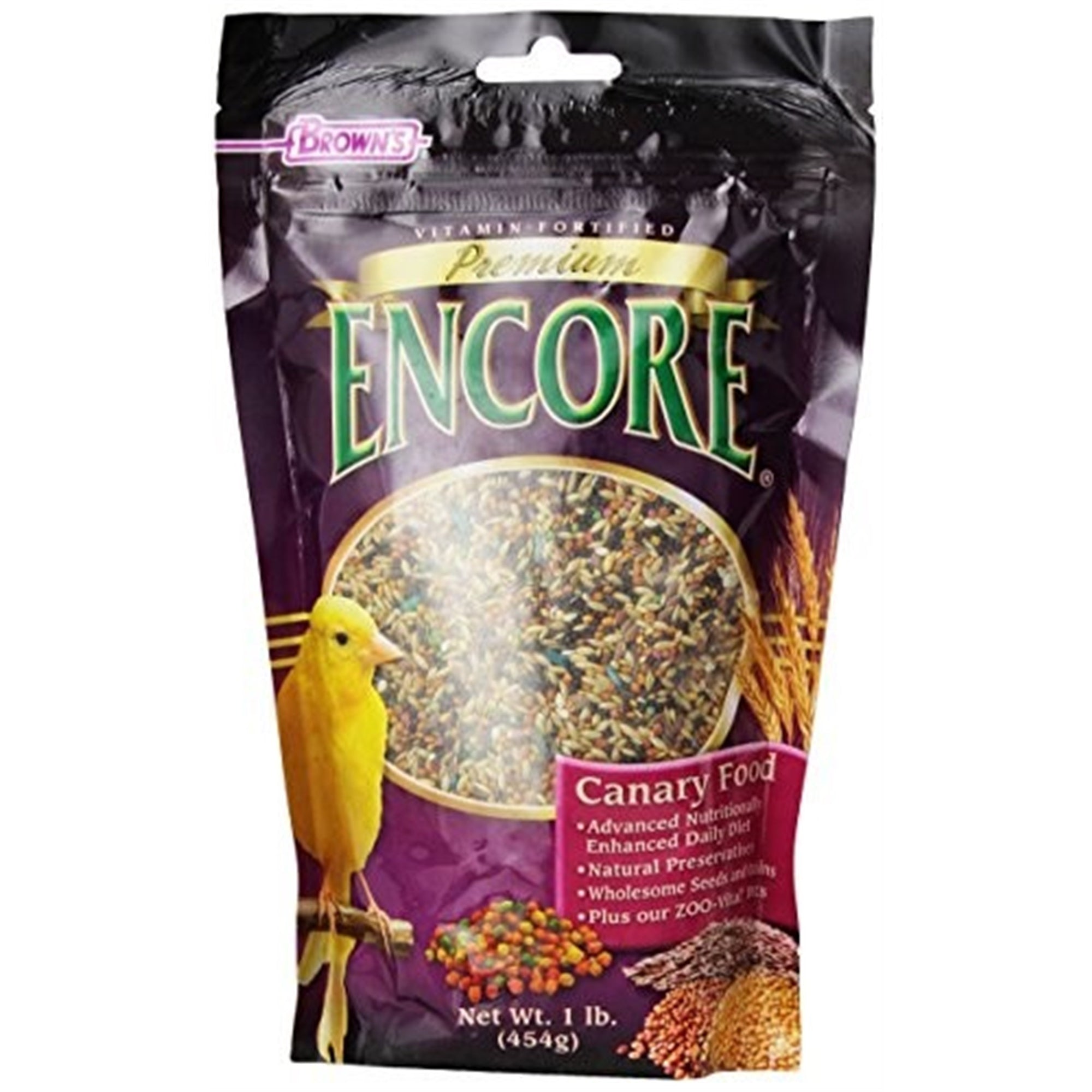 F.M. Brown's Encore Canary Food, 1-Pound