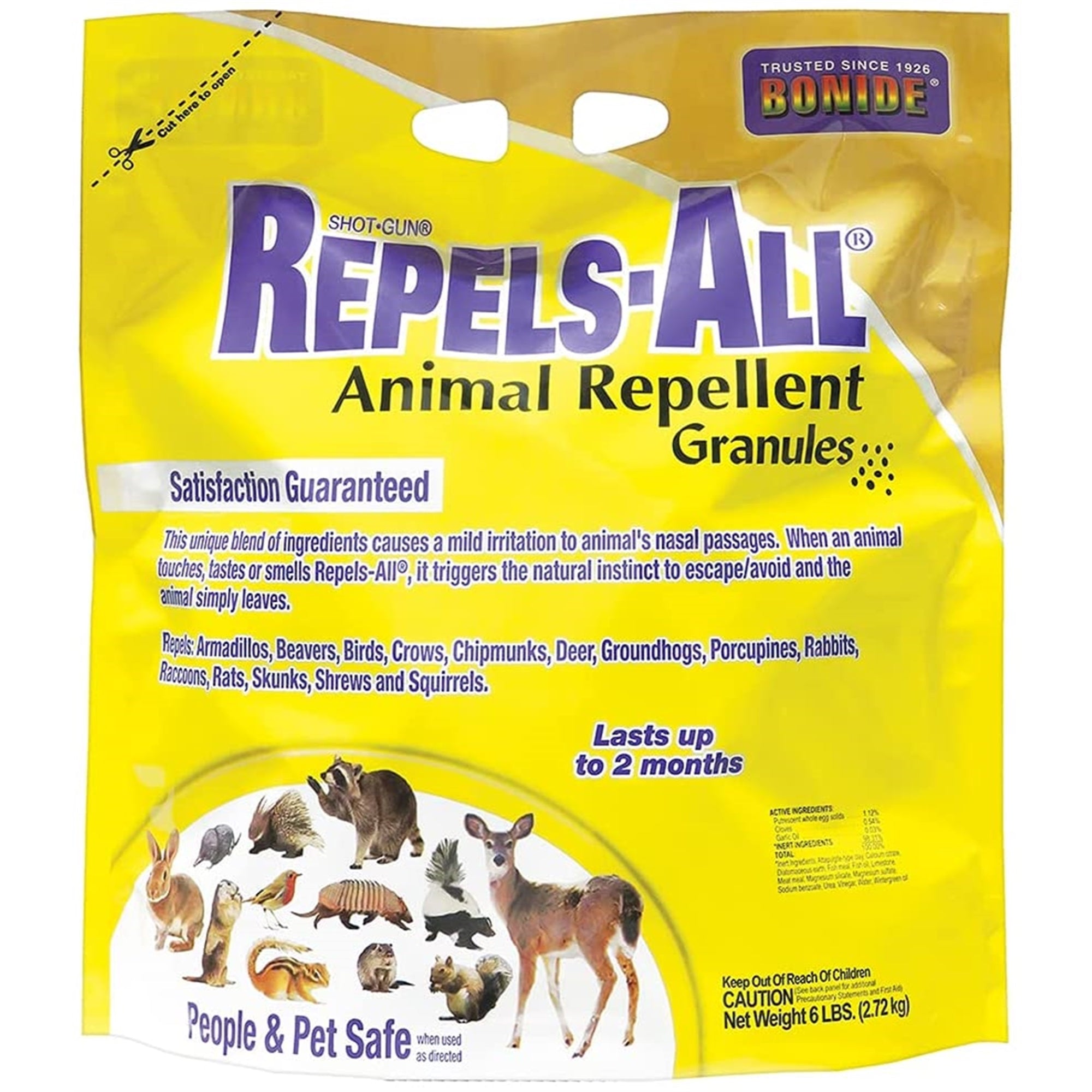 Bonide - Repels-All Animal Repellent, Granules (6 lb.)