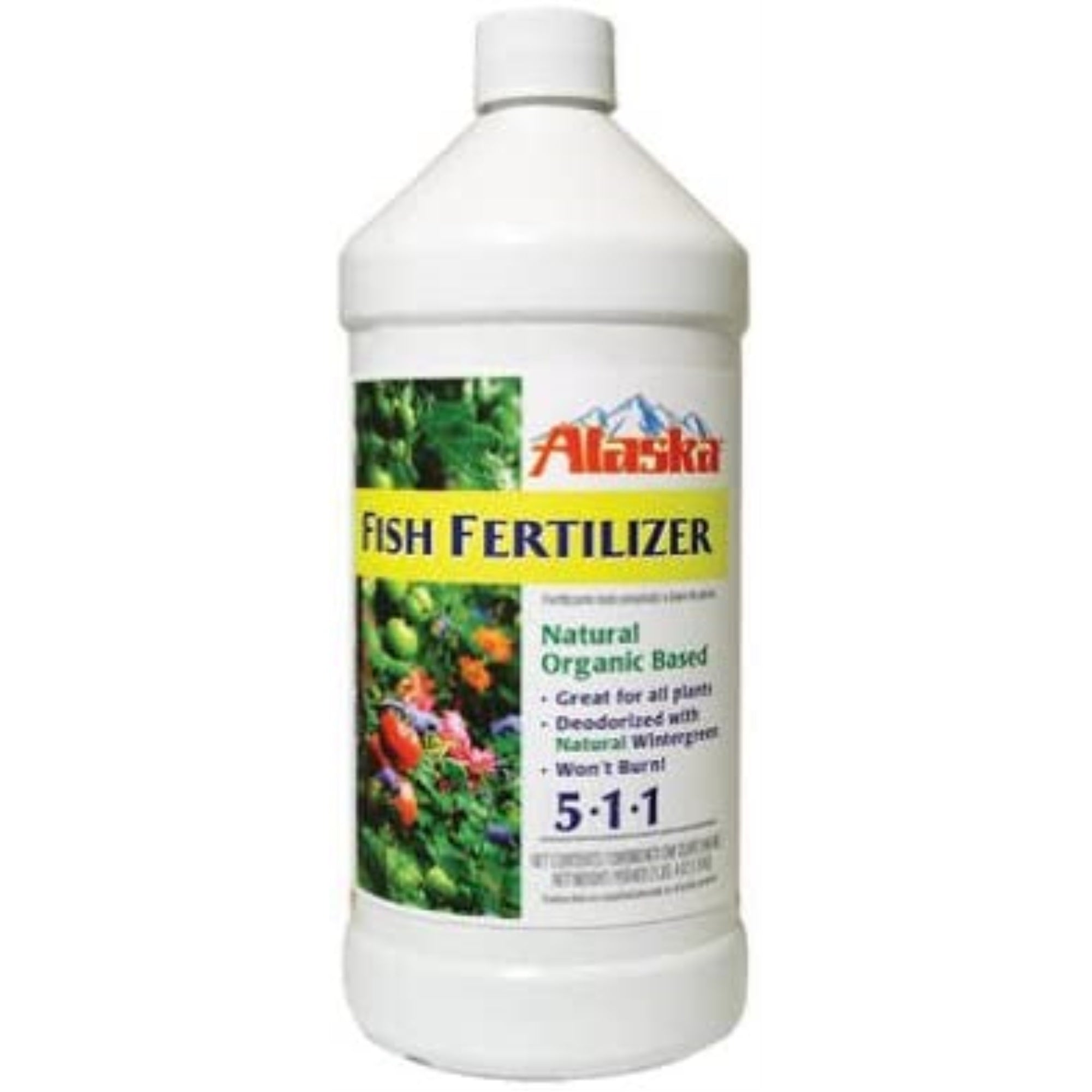 Lilly Miller Alaska Fish Emulsion Fertilizer, 5-1-1, 1-Quart