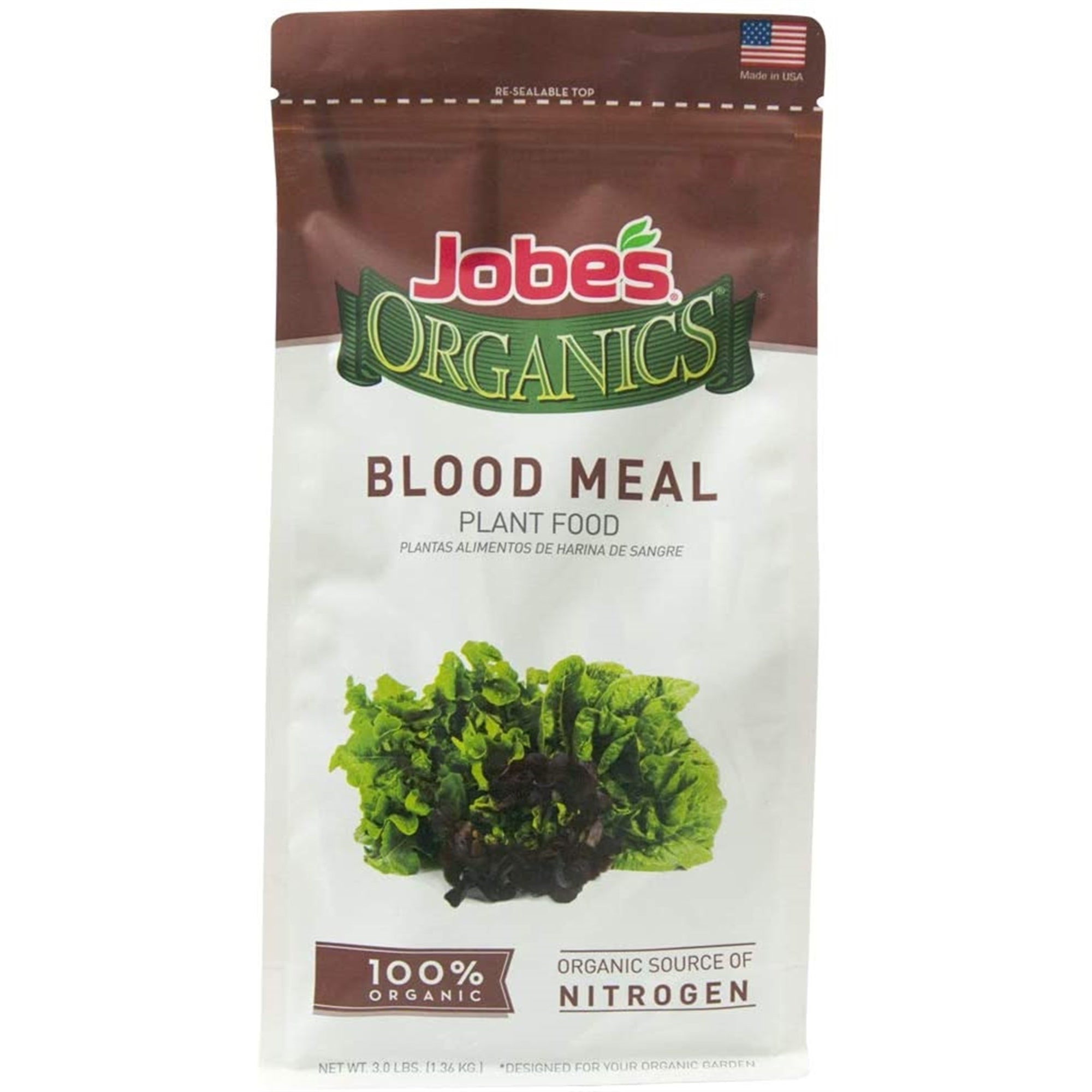 Jobe's Organics Blood Meal Soil Amendment, 3 lb