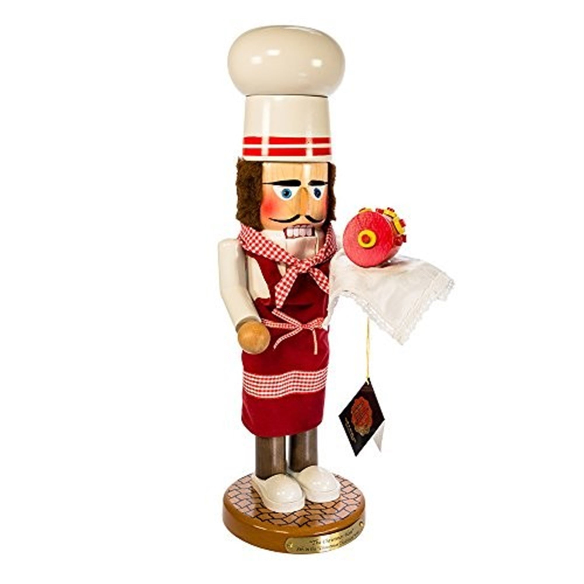 Kurt Adler Nutcracker Collection, Steinbach Santa Chef Nutcracker, 19"