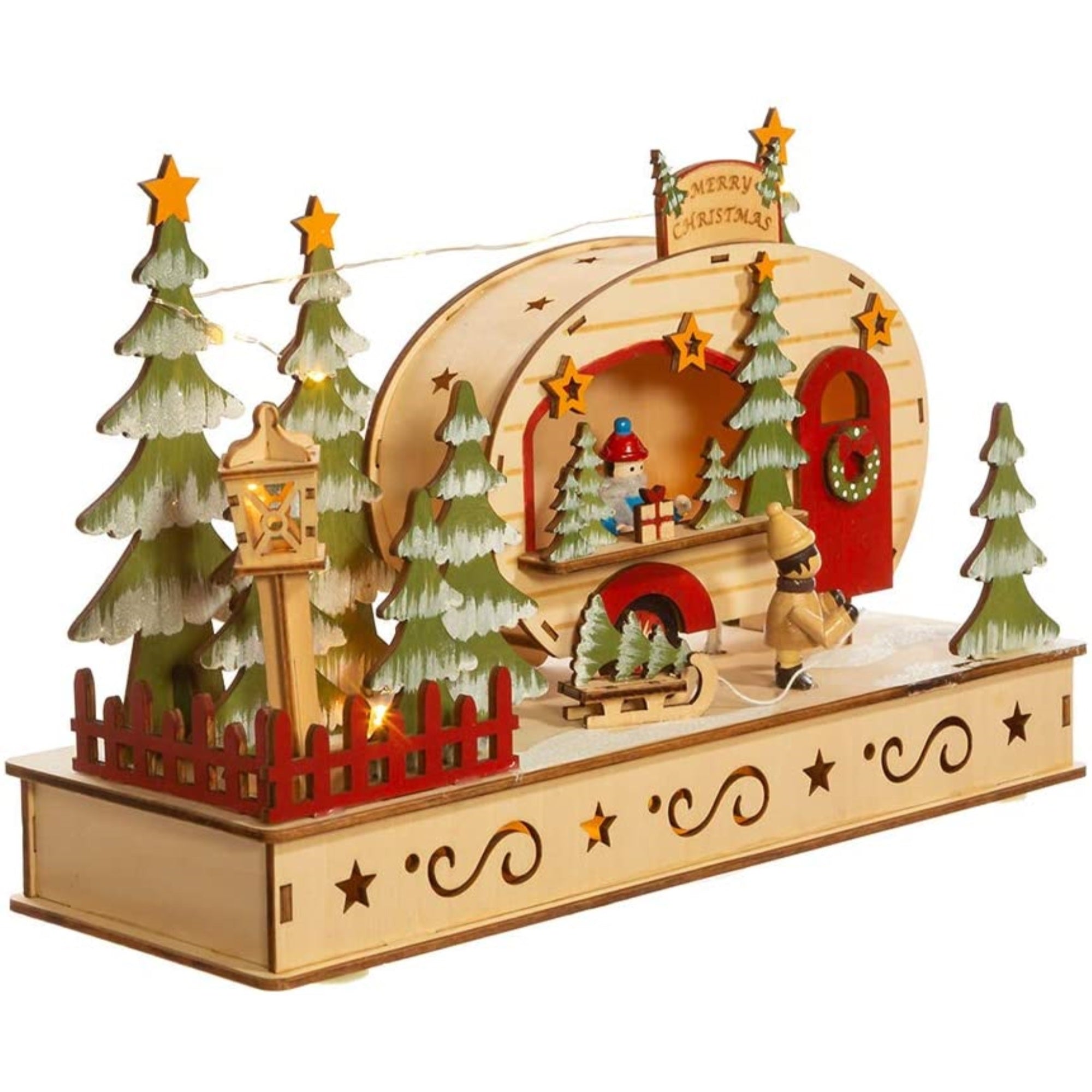 Kurt S. Adler Christmas Village, Multi-Colored