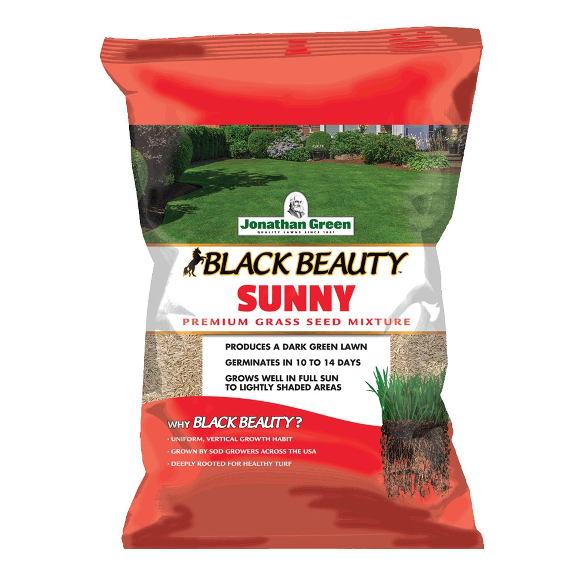 Jonathan Green Black Beauty Sunny Premium Grass Seed Mixture