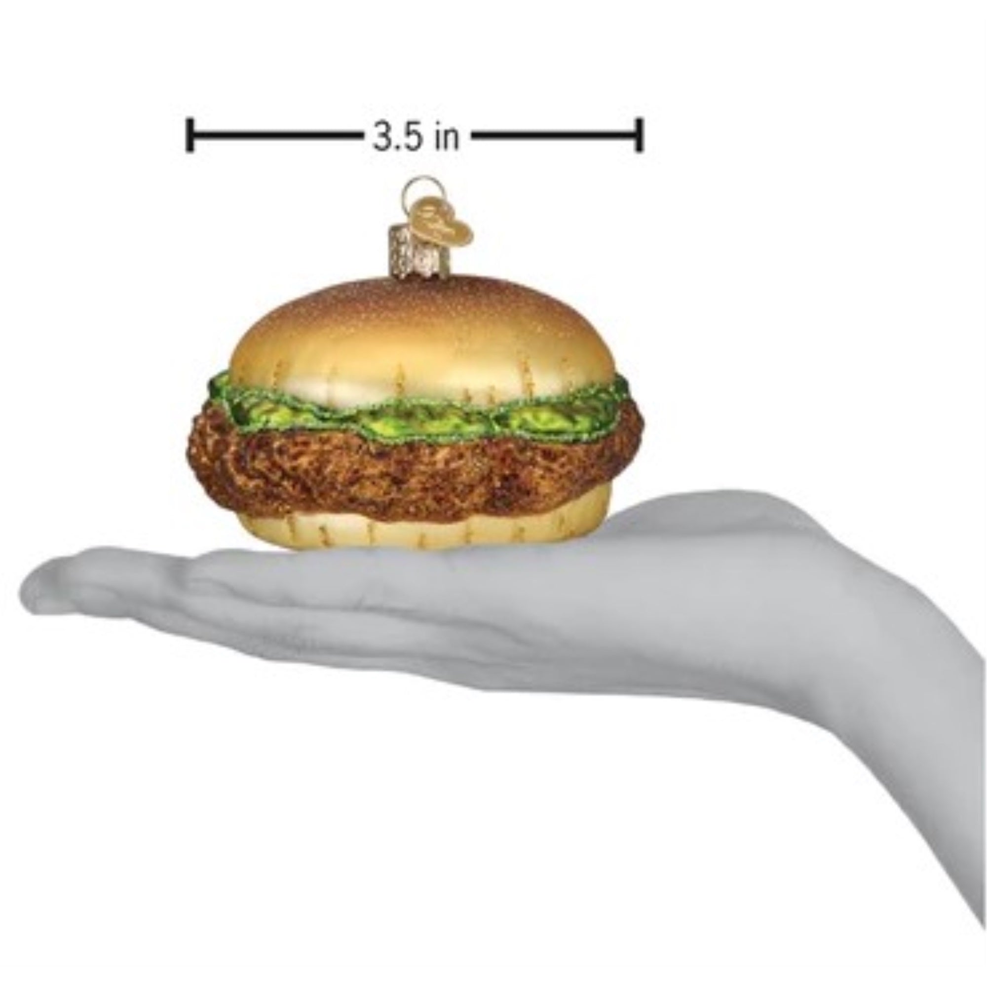 Old World Christmas Blown Glass Christmas Ornaments, Chicken Sandwich