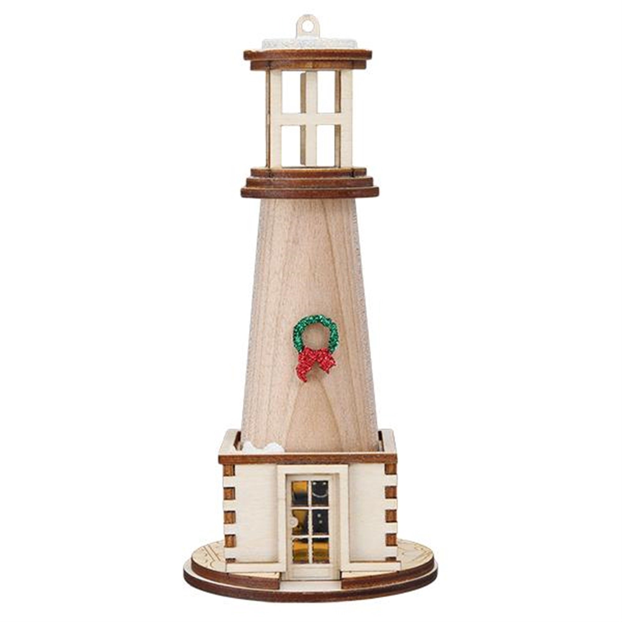 Old World Christmas Holiday Lighthouse Ornament