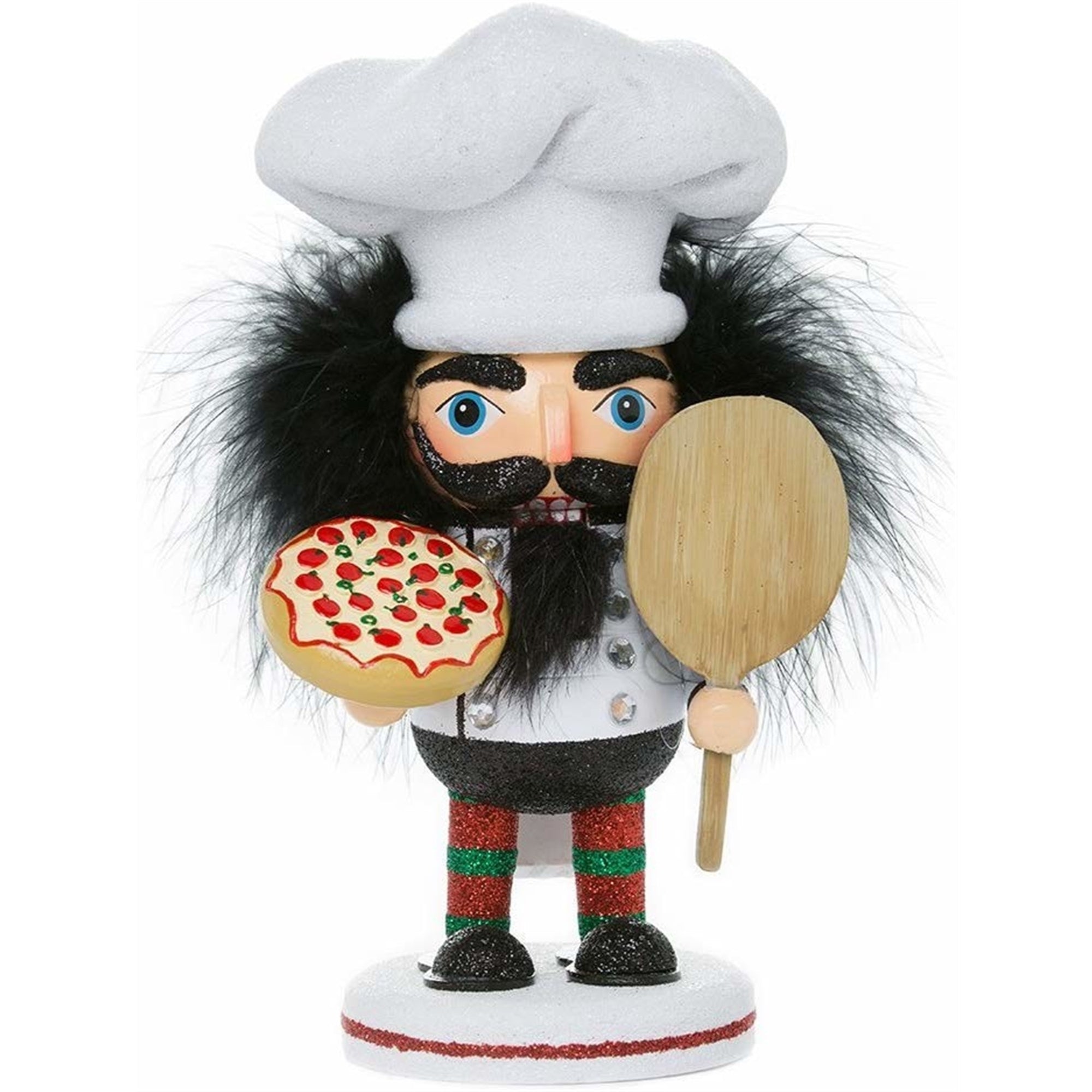 Kurt Adler Pizza Guy Hollywood Nutcracker, 8"