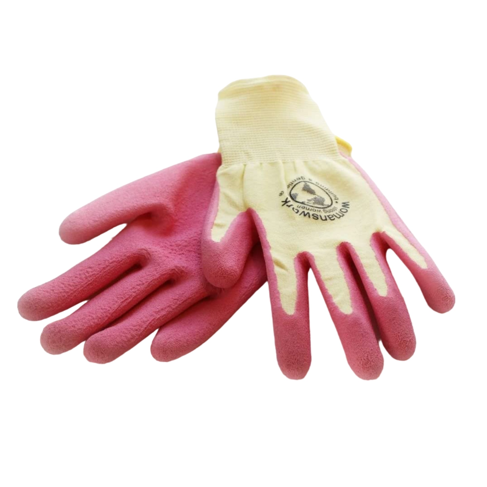 Womanswork Gardening Protective Weeding Gloves, Pink, Large (Pack of 1)