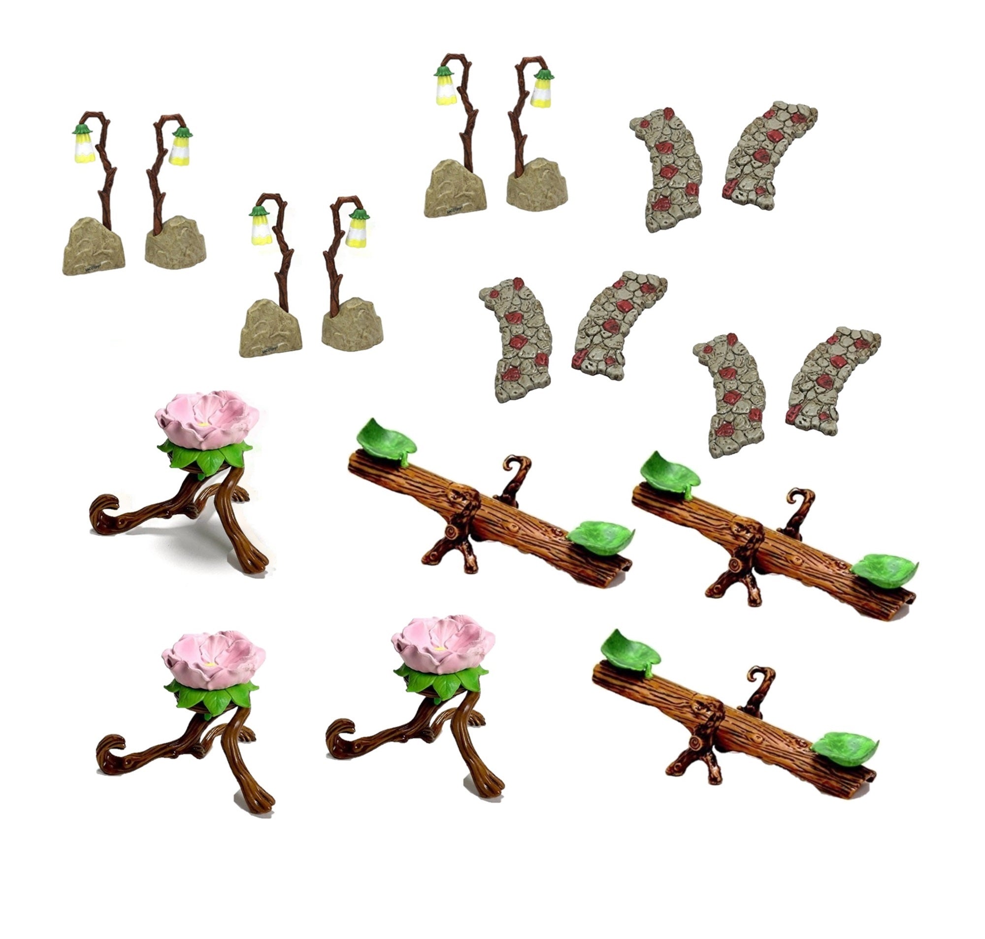 Flower Fairies Mixed Case Medium Accessories for Garden, Bulk (Pack of 12)
