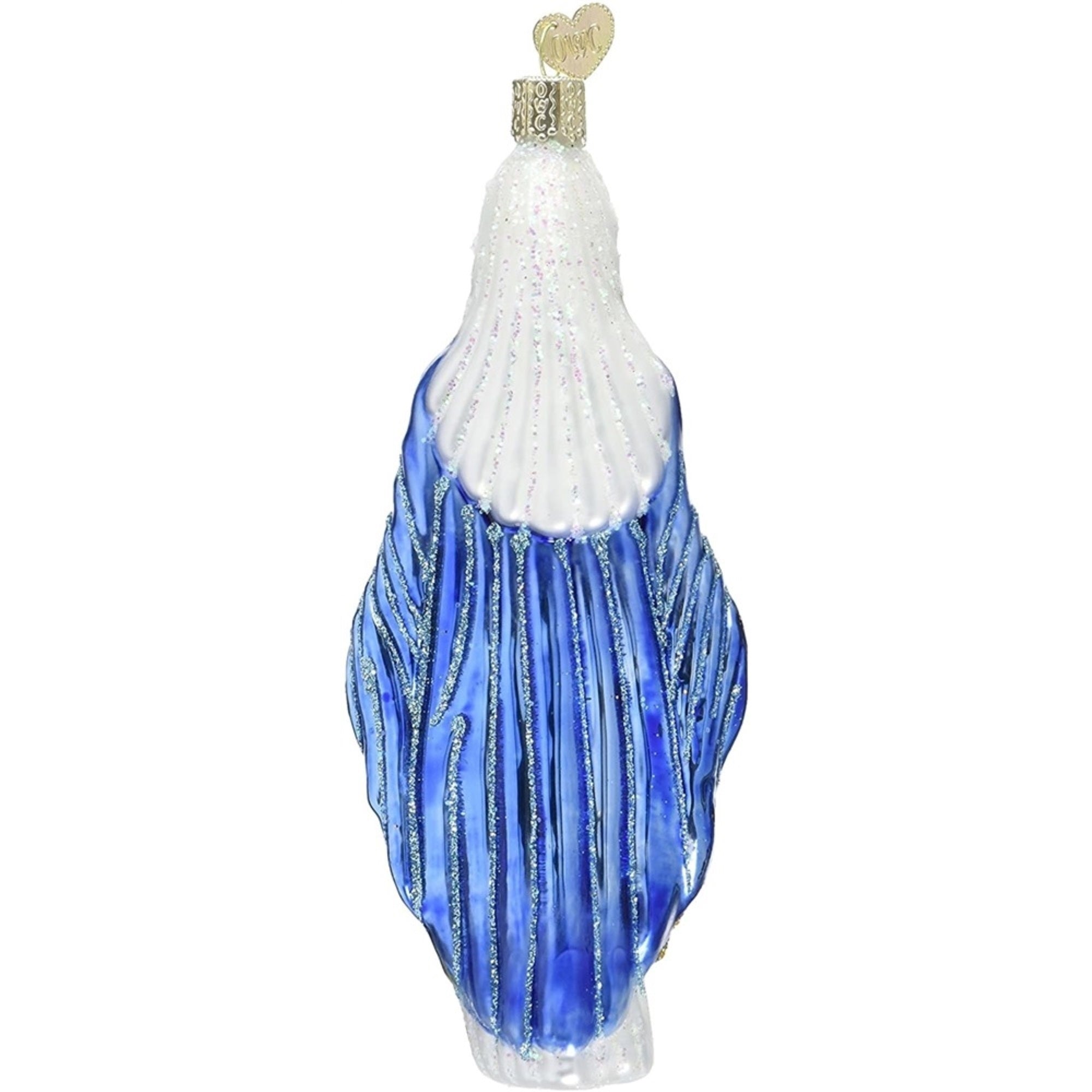 Old World Christmas Virgin Mary Glass Blown Ornament