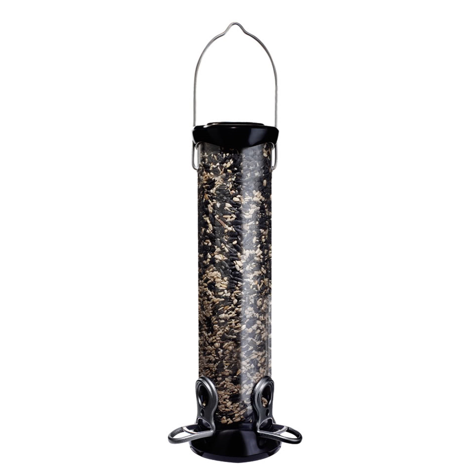 Droll Yankees Onyx Clever Clean Bird Feeder w/Easy Opening, 13 in.