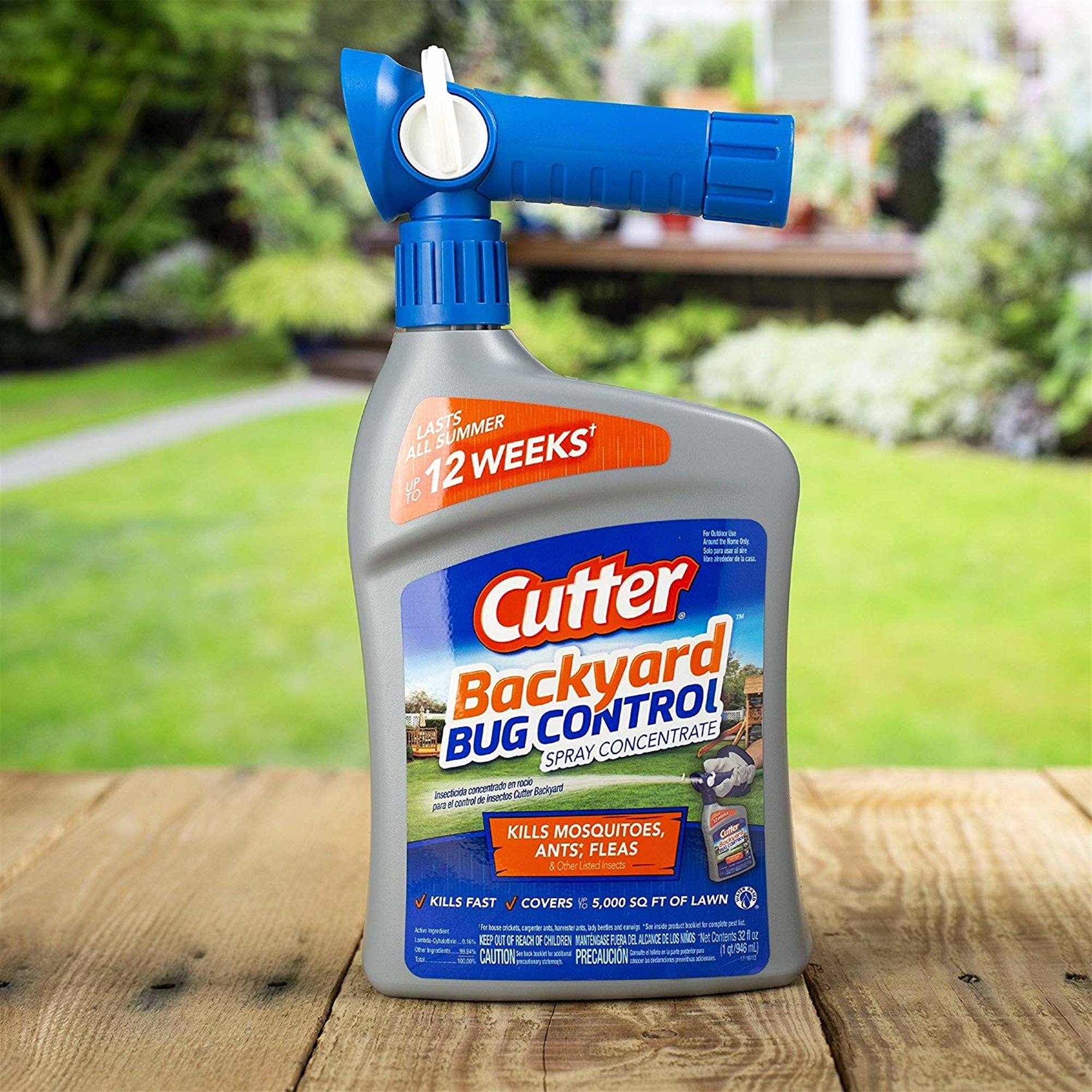 Cutter Backyard Bug Control Spray Concentrate, 5M Sq Ft Coverage