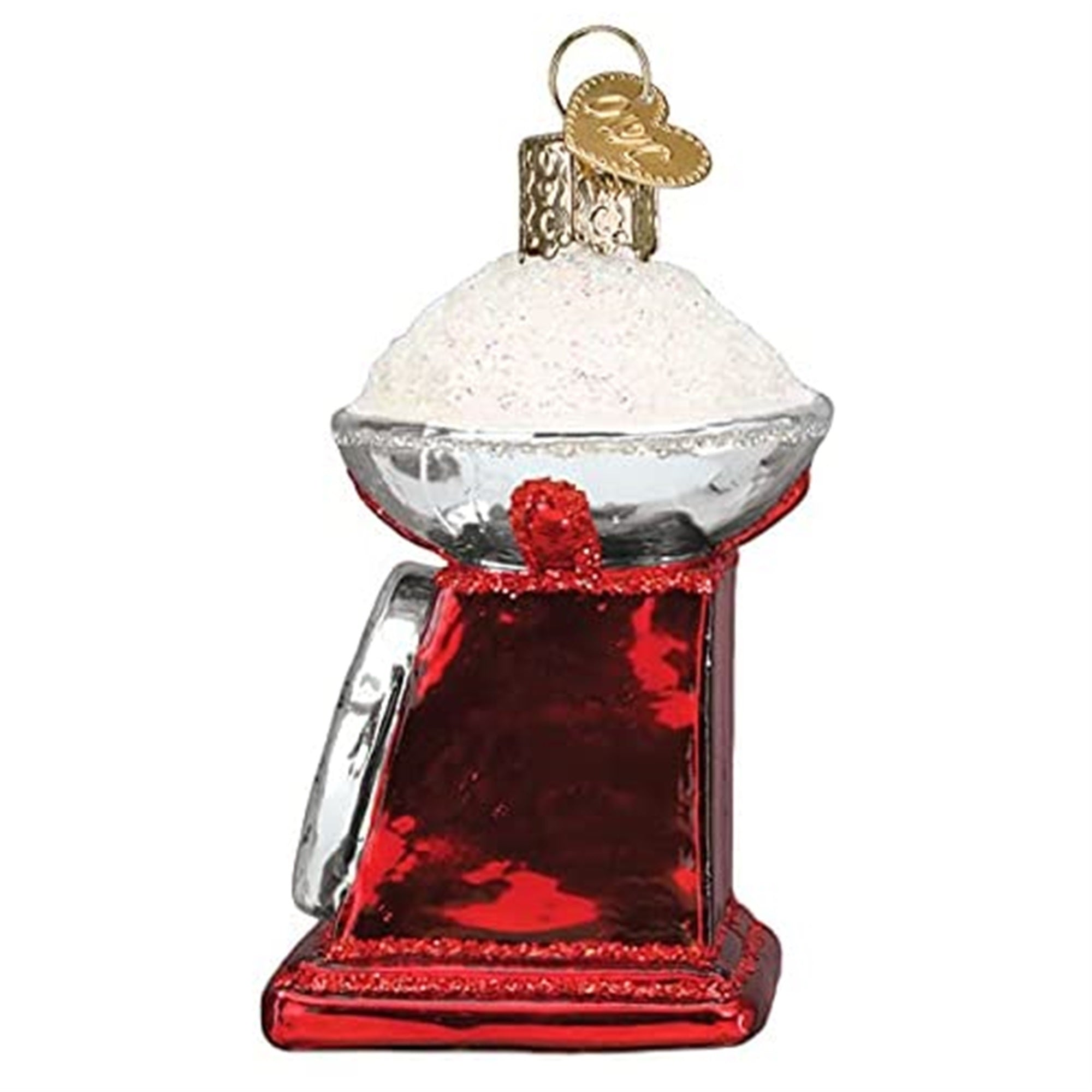 Old World Christmas Glass Blown Ornament, Kitchen Scale
