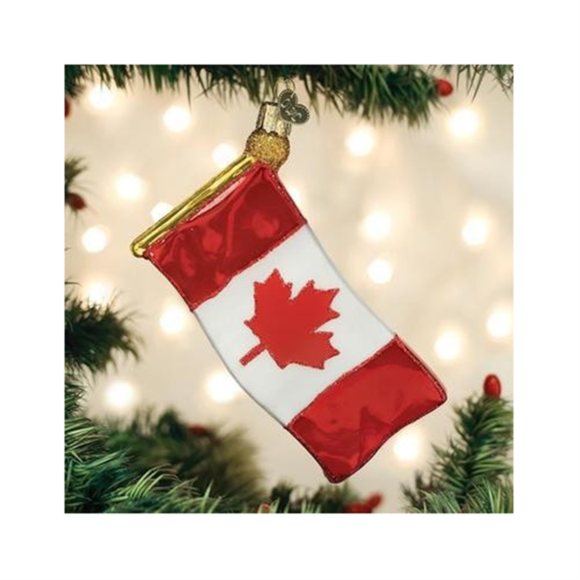 Old World Christmas Canadian Flag