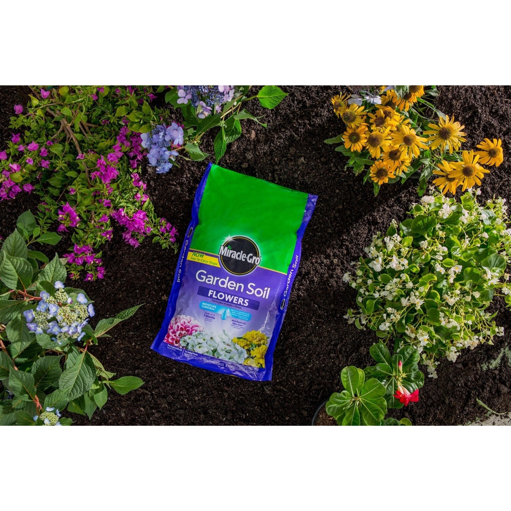 Miracle-Gro Garden Soil for Flowers, 1.5 Cu Ft