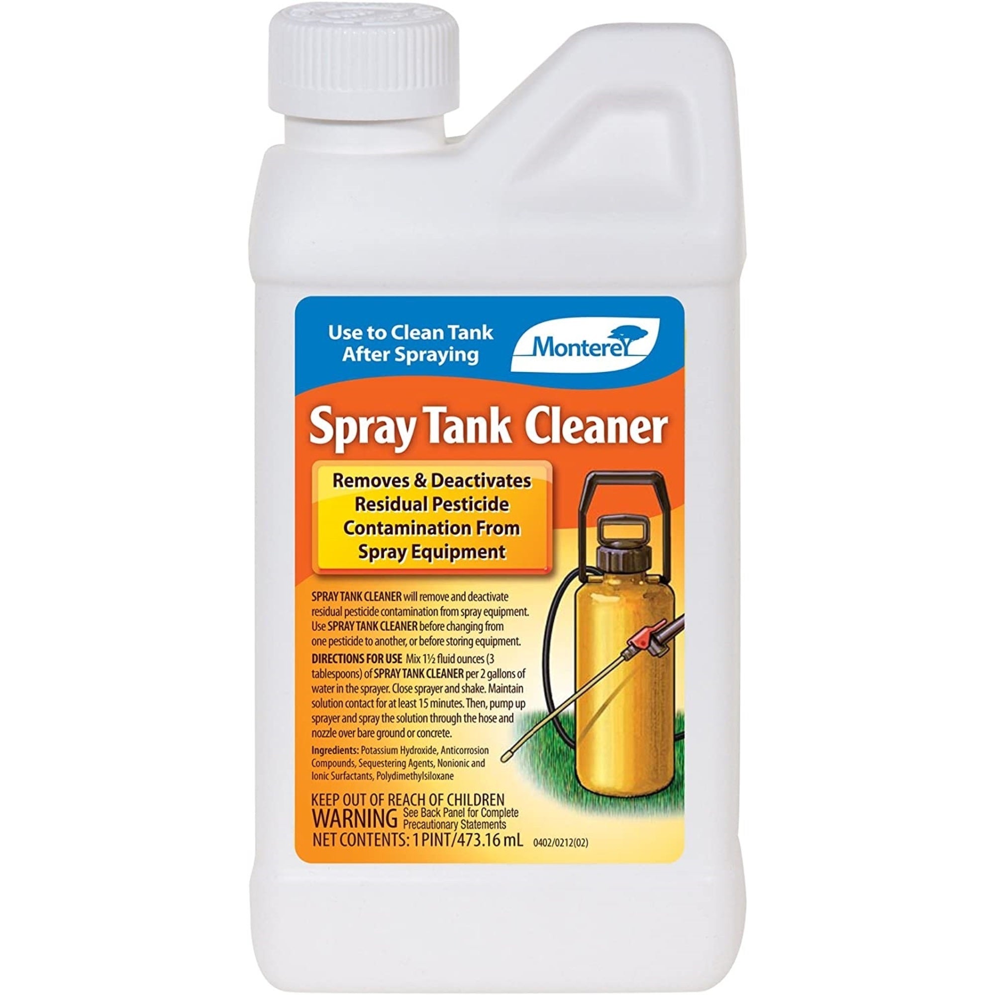 Monterey Pesticide Spray Tank Cleaner, 1 Pint