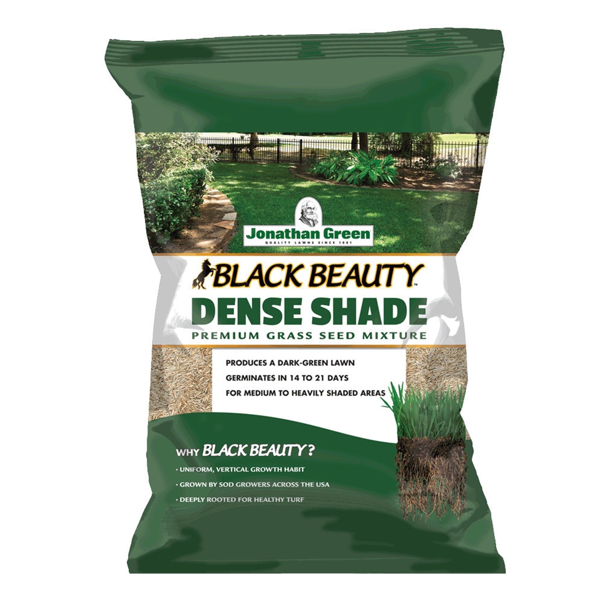 Jonathan Green Black Beauty Dense Shade Grass Seed Mix