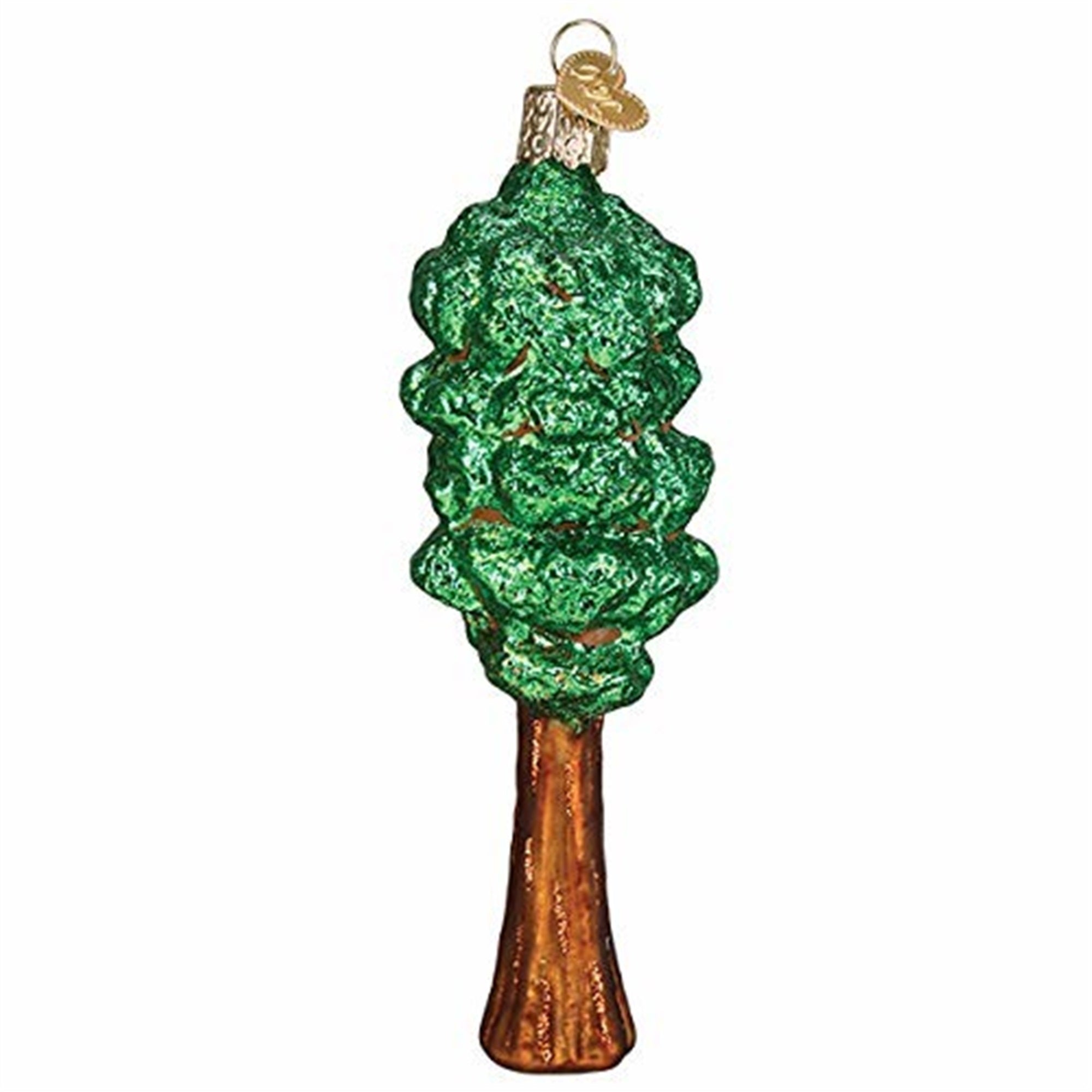 Old World Christmas Redwood Tree Glassblown Ornament