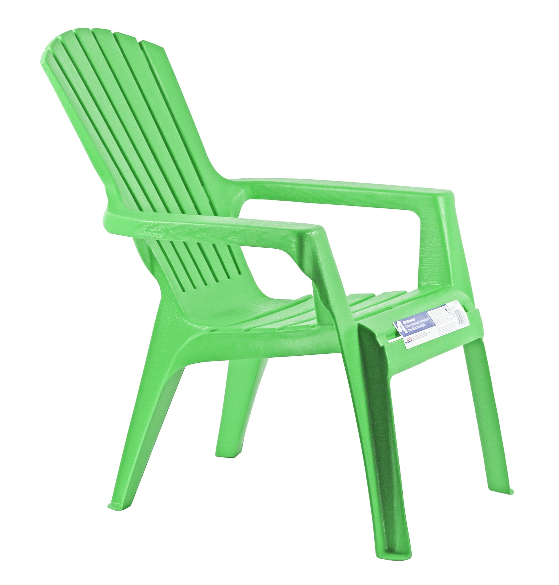 Adams Manufacturing Kid's Adirondack Stacking Chair, Summer Green