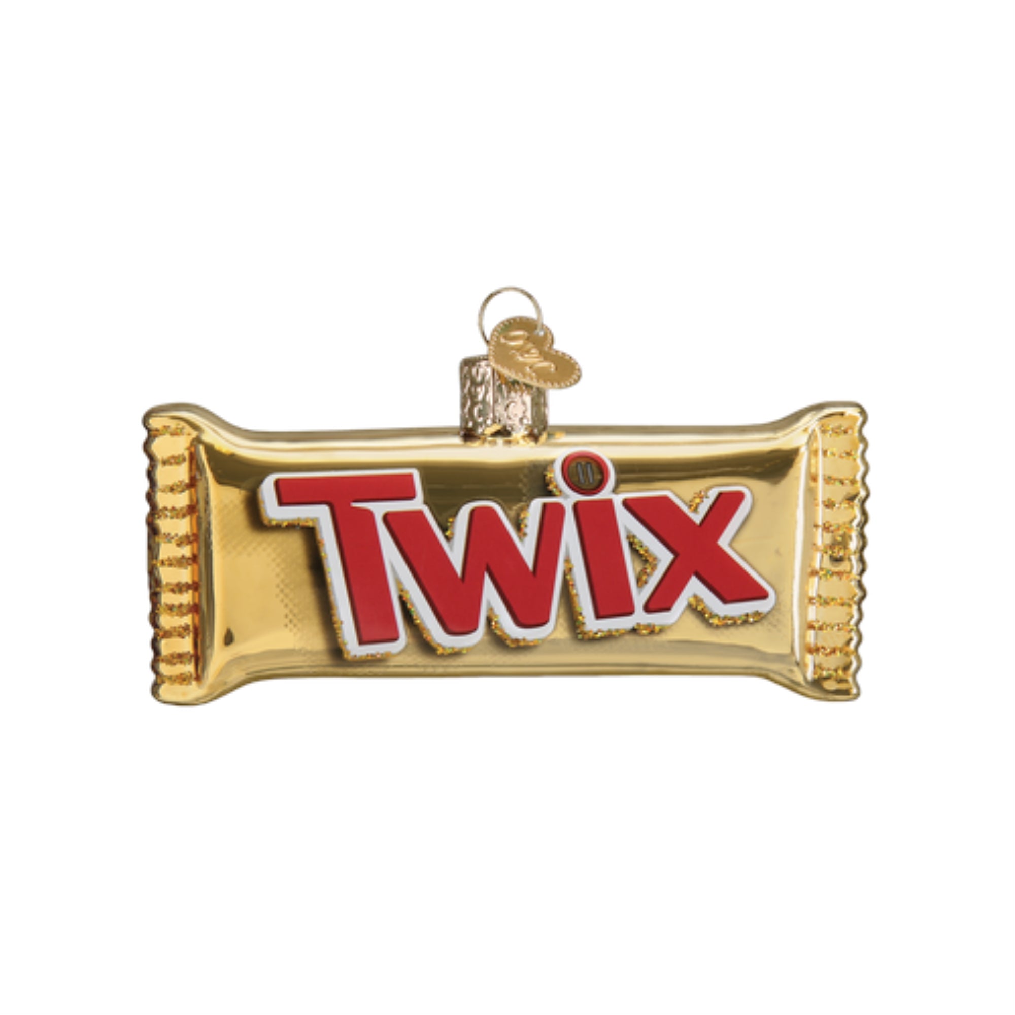 Old World Christmas Blown Glass Christmas Ornament, Twix