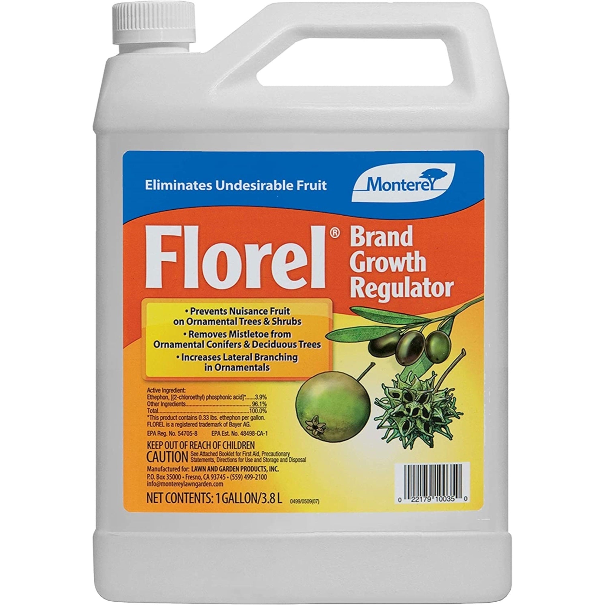 Monterey Florel Regulator Nutrient Supplement and Spray for Plant Growth, 1 Gal