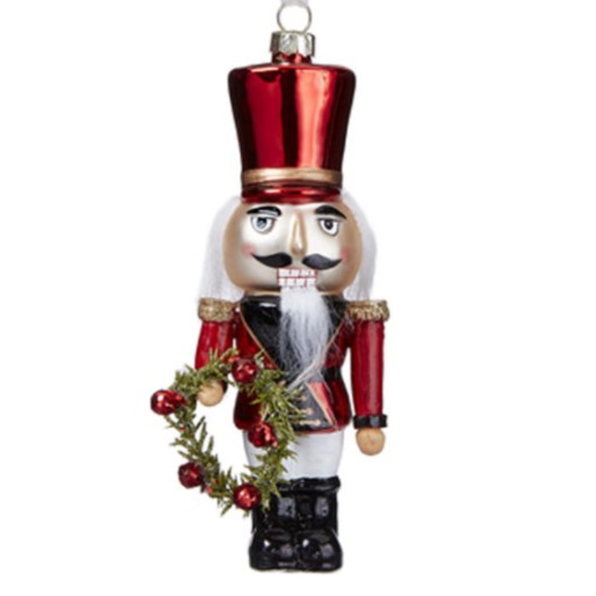 Ganz Vintage Nutcracker Plastic Holiday Christmas Ornament