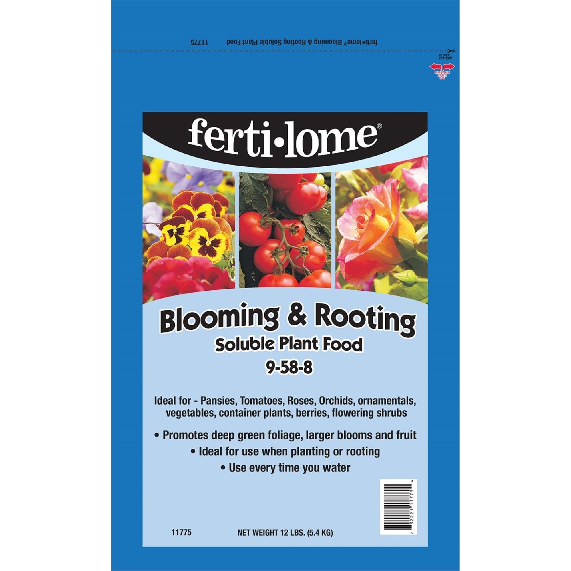 Fertilome Blooming & Rooting Soluble Plant Food 9-58-8 (12 lbs.)