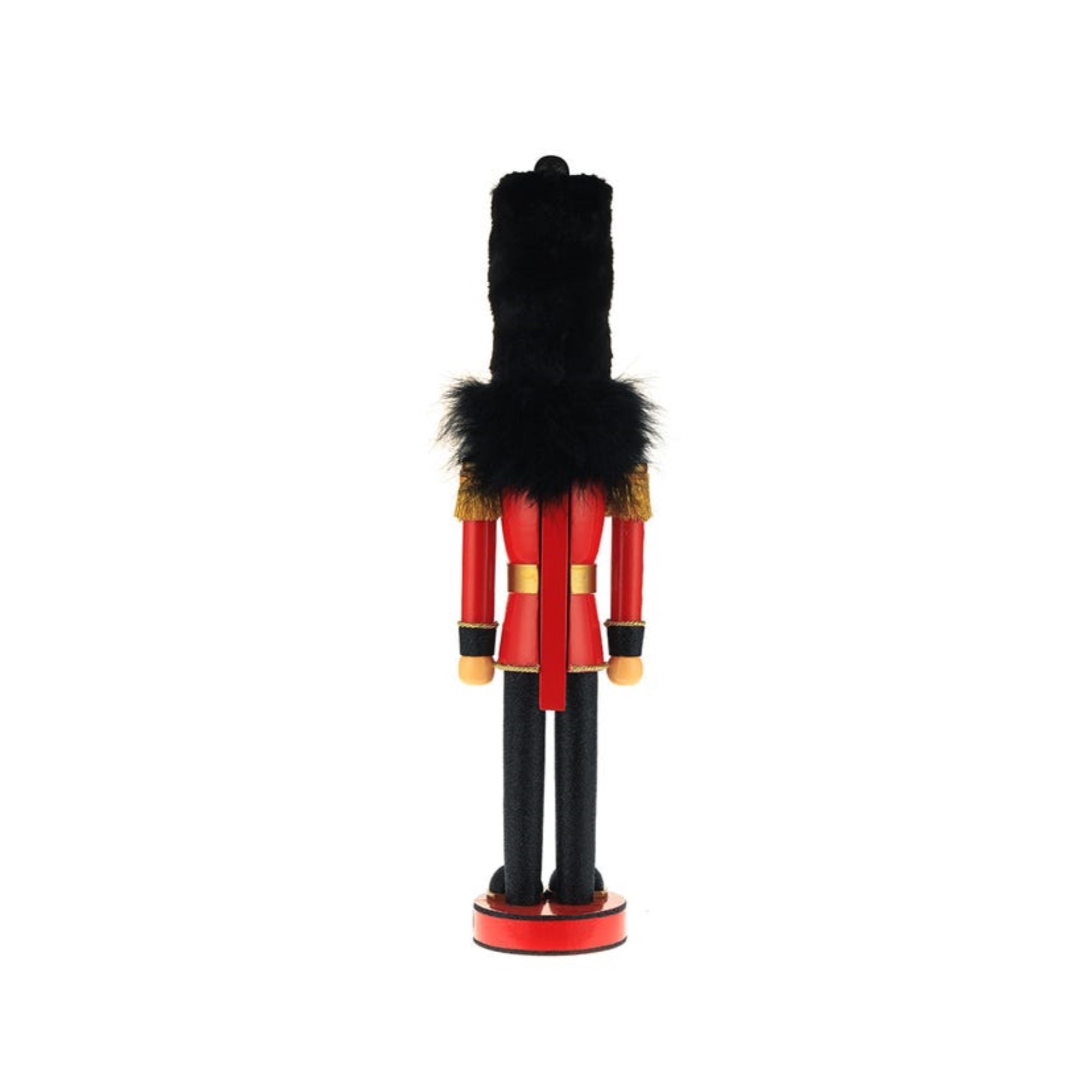 Kurt Adler Hollywood Nutcrackers, Royal Soldier Nutcracker, Red and Black, 36"