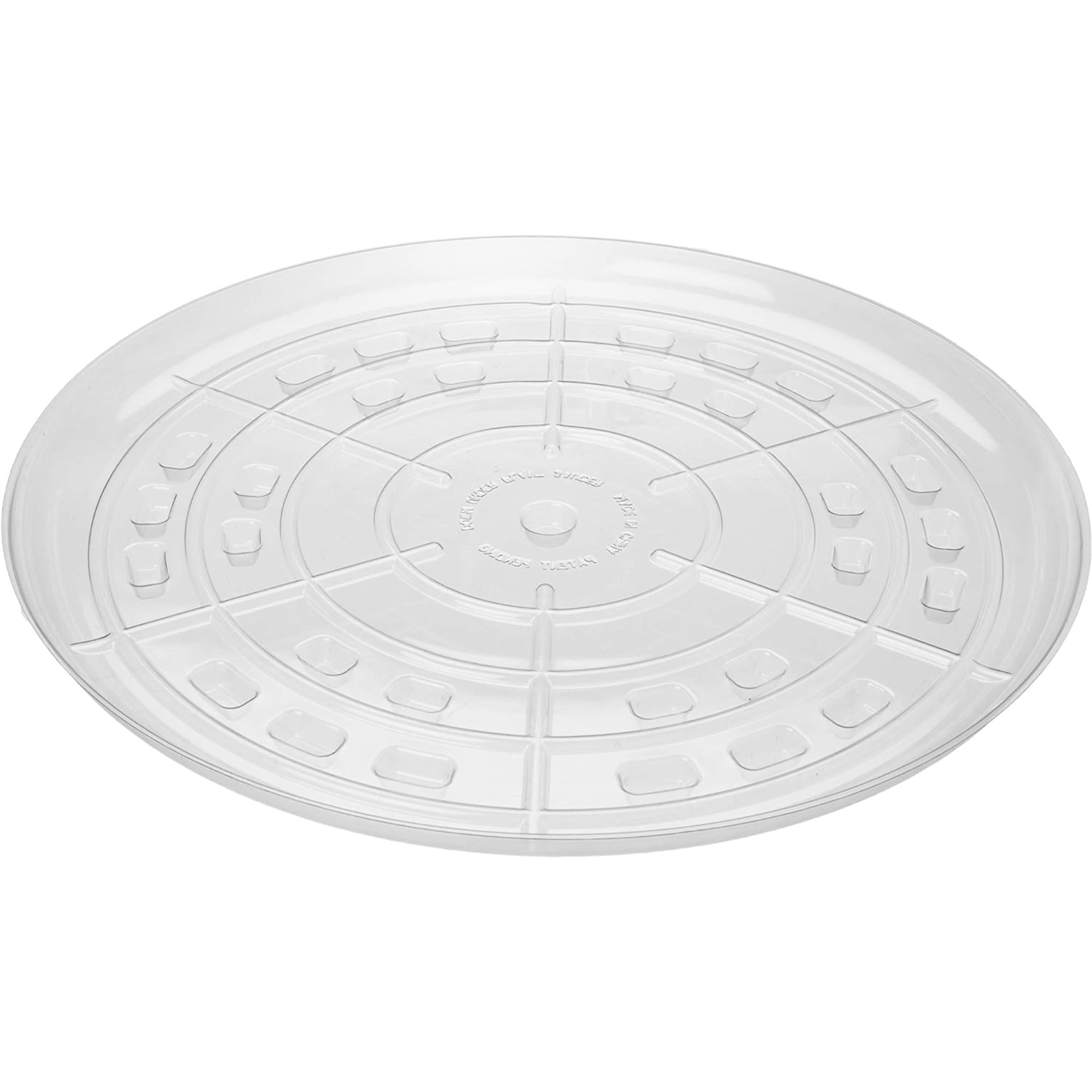 Bosmere Clear Down Under Plastic Plant Saucer, 21"