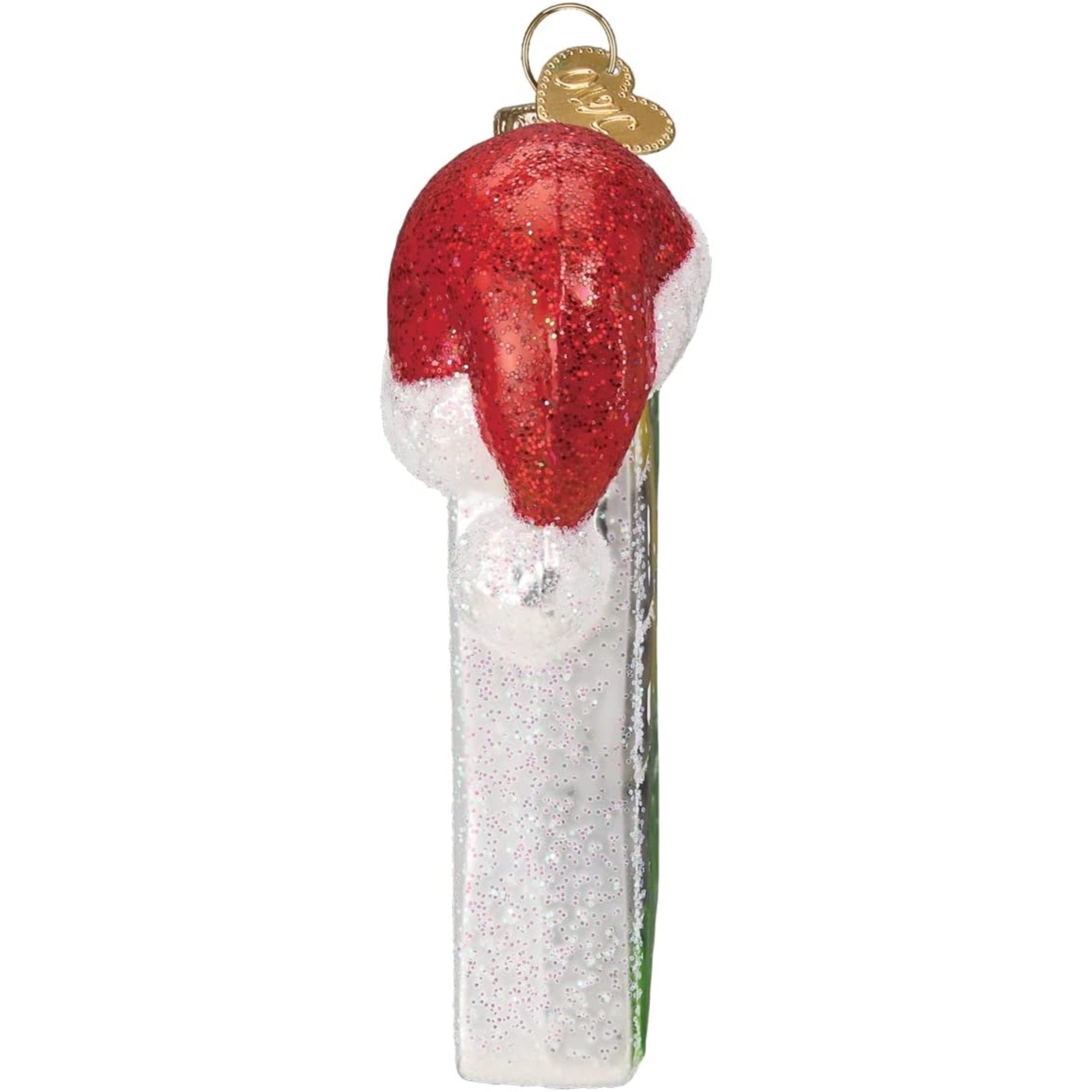 Old World Christmas Blown Glass Christmas Ornaments, Merry Words