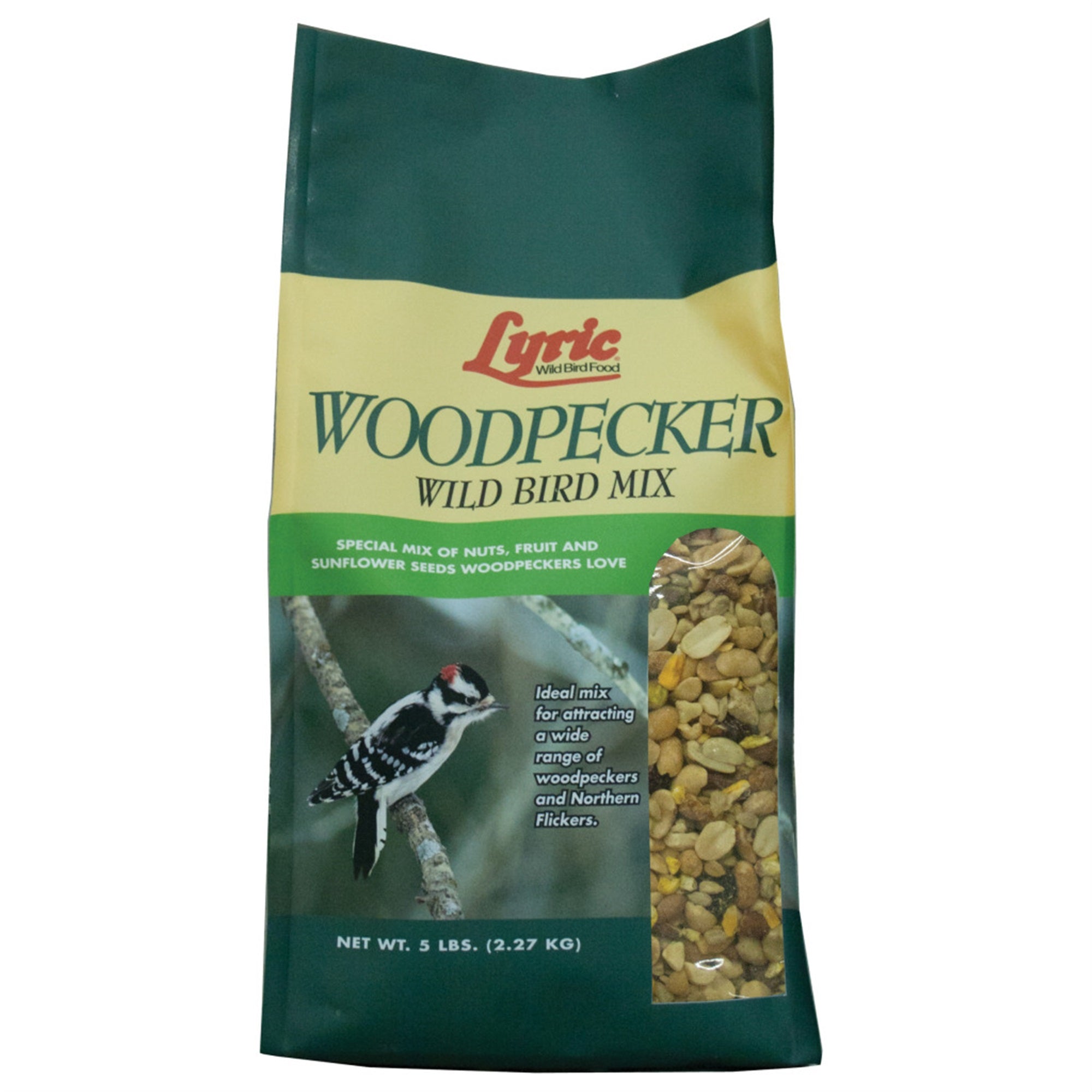 Lyric Woodpecker Bird Food Cube Green, 5 Lb