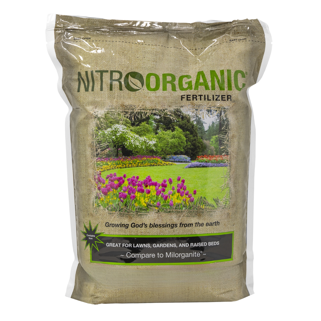 NitroOrganic Natural Plant Food Fertilizer for Lawns, Gardening and Raised Beds