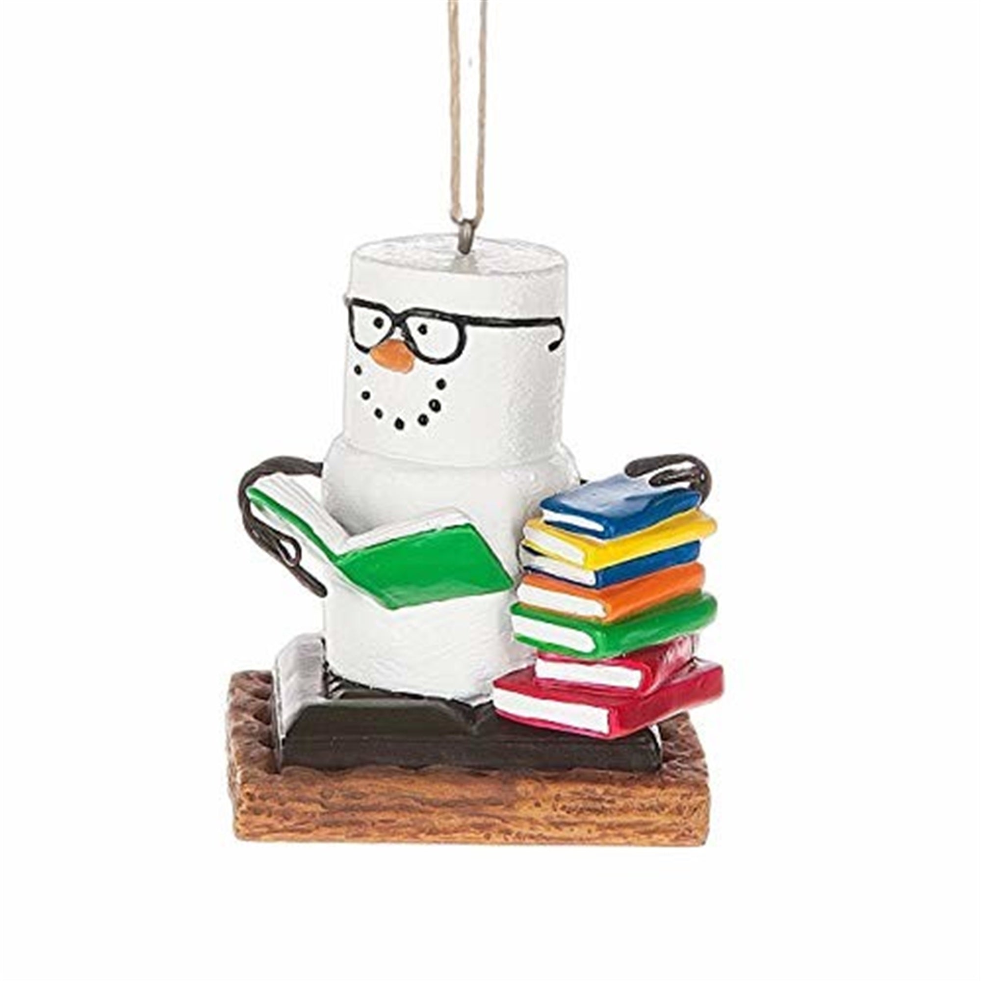 Midwest-CBK 121356 S'Mores Book Club Christmas/Everyday Ornament Decoration, 3