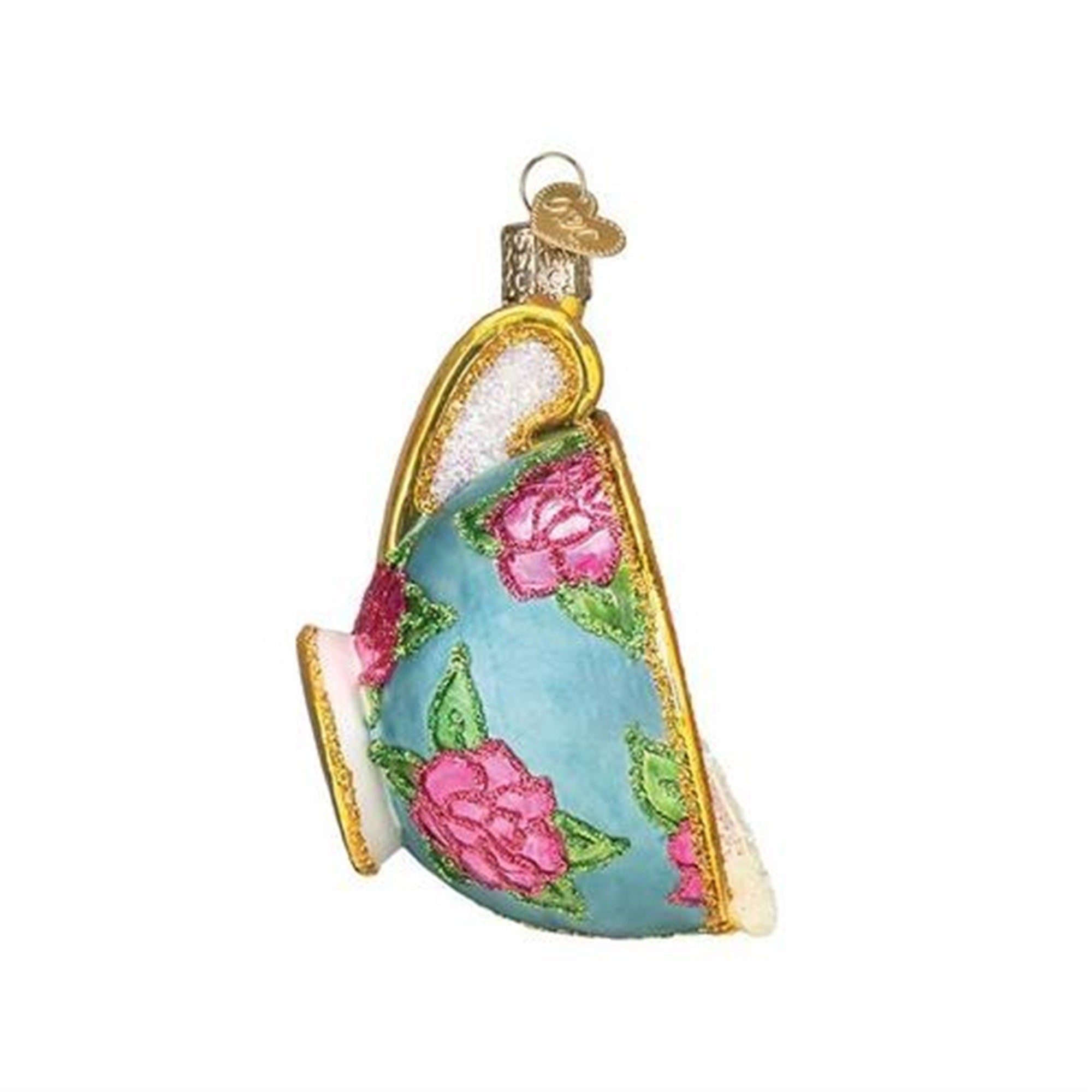 Old World Christmas Cup of Tea Ornament For Christmas Tree