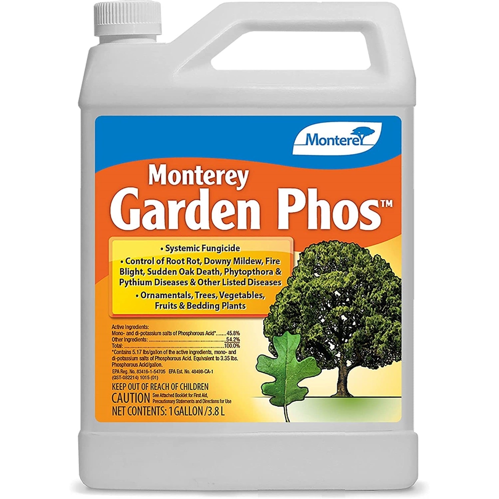 Monterey Lawn and Garden Phos Plant Fungicide, 1 Gallon