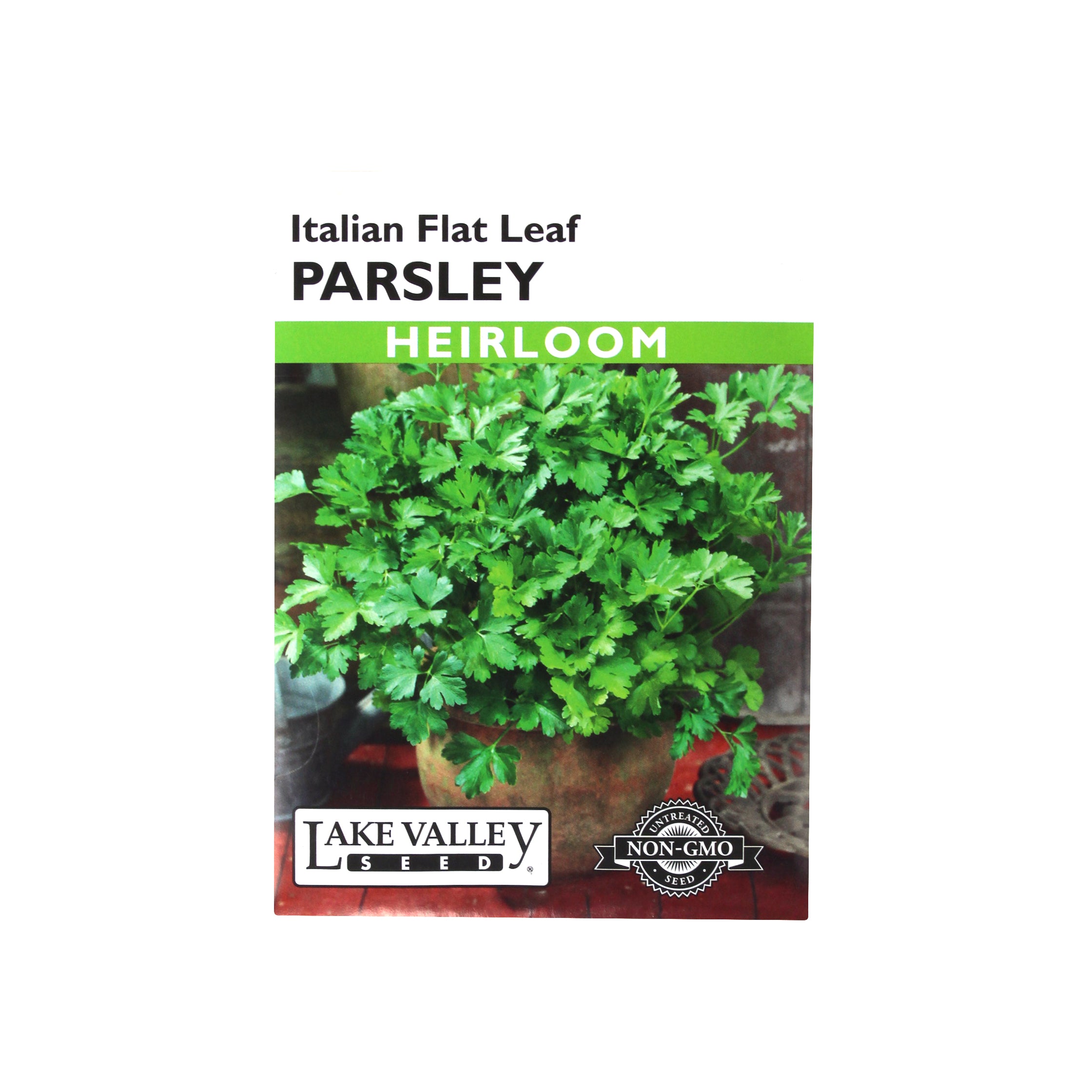 Lake Valley Seed Parsley, Italian Flat Leaf Heirloom, 1g