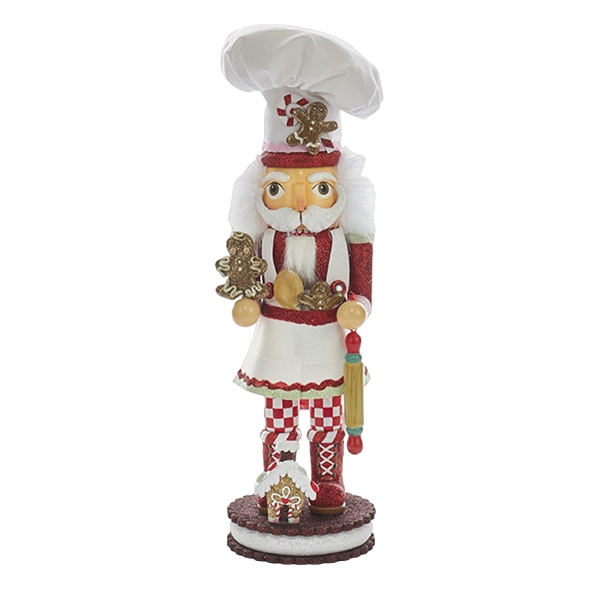 Kurt Adler Kurt Adler Gingerbread Chef Nutcracker, 15"