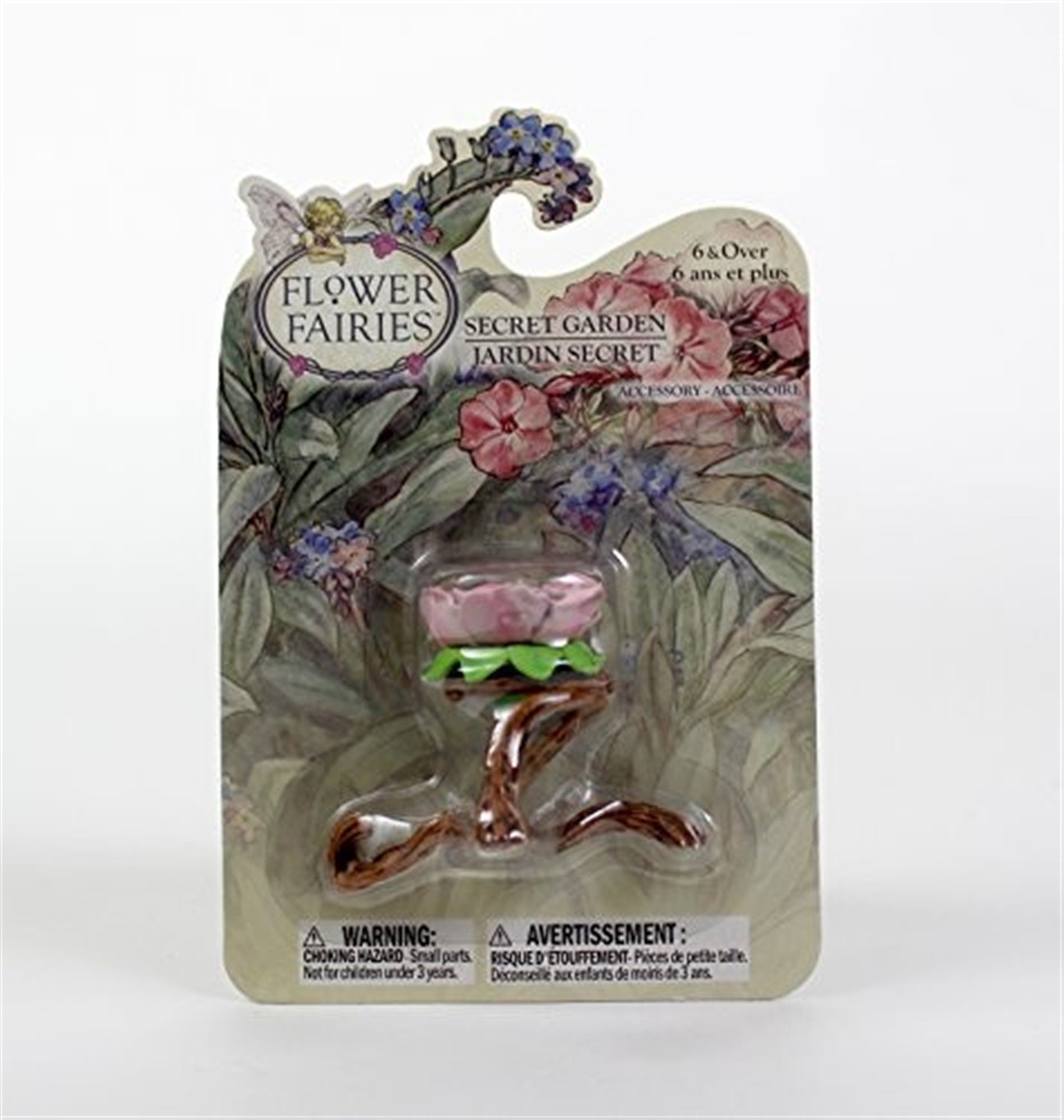 Flower Fairies Secret Garden Resin Medium Accessory for Fairy Gardens, Birdbath