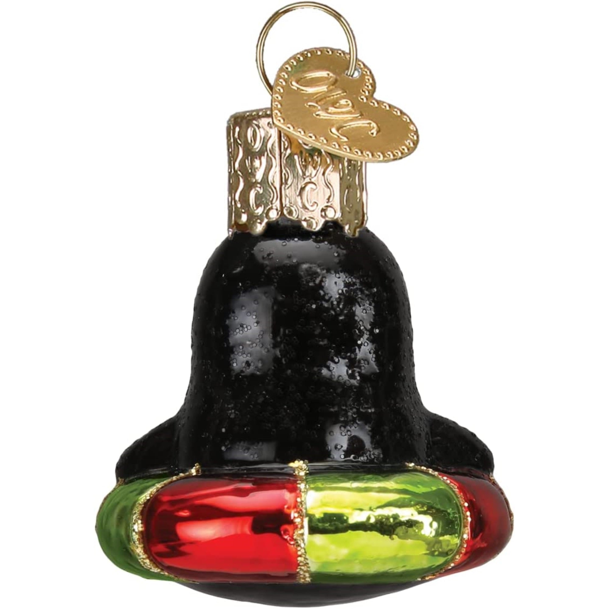 Old World Christmas Mini Glass Blown Penguin Ornament, 1.75"